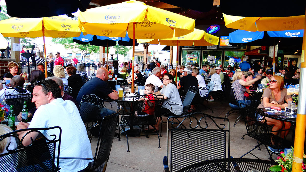 Looking for a summer spot that has all the features of a perfect patio? Check this out! (Image provided by TJ Chumps)