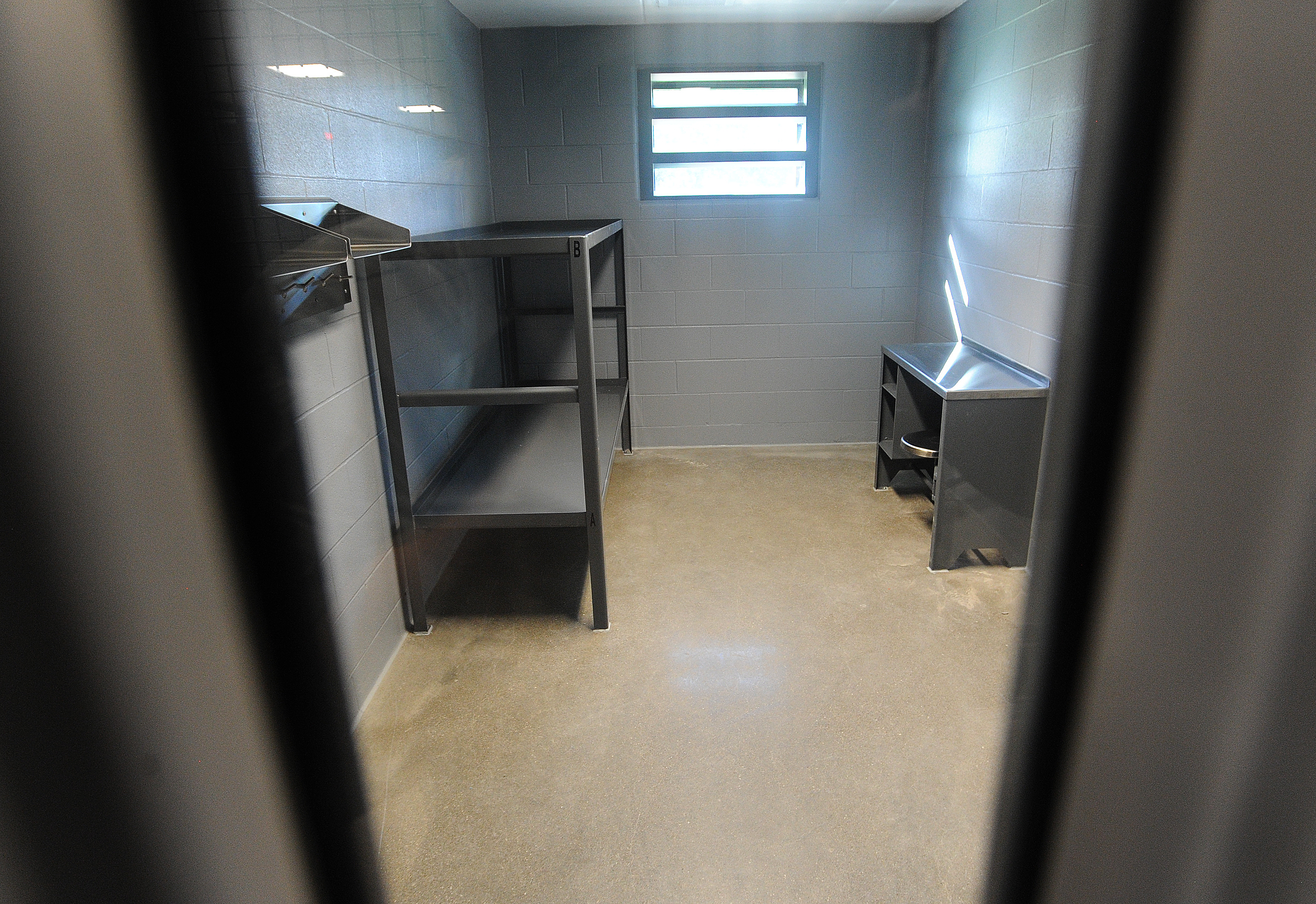 county jail cell