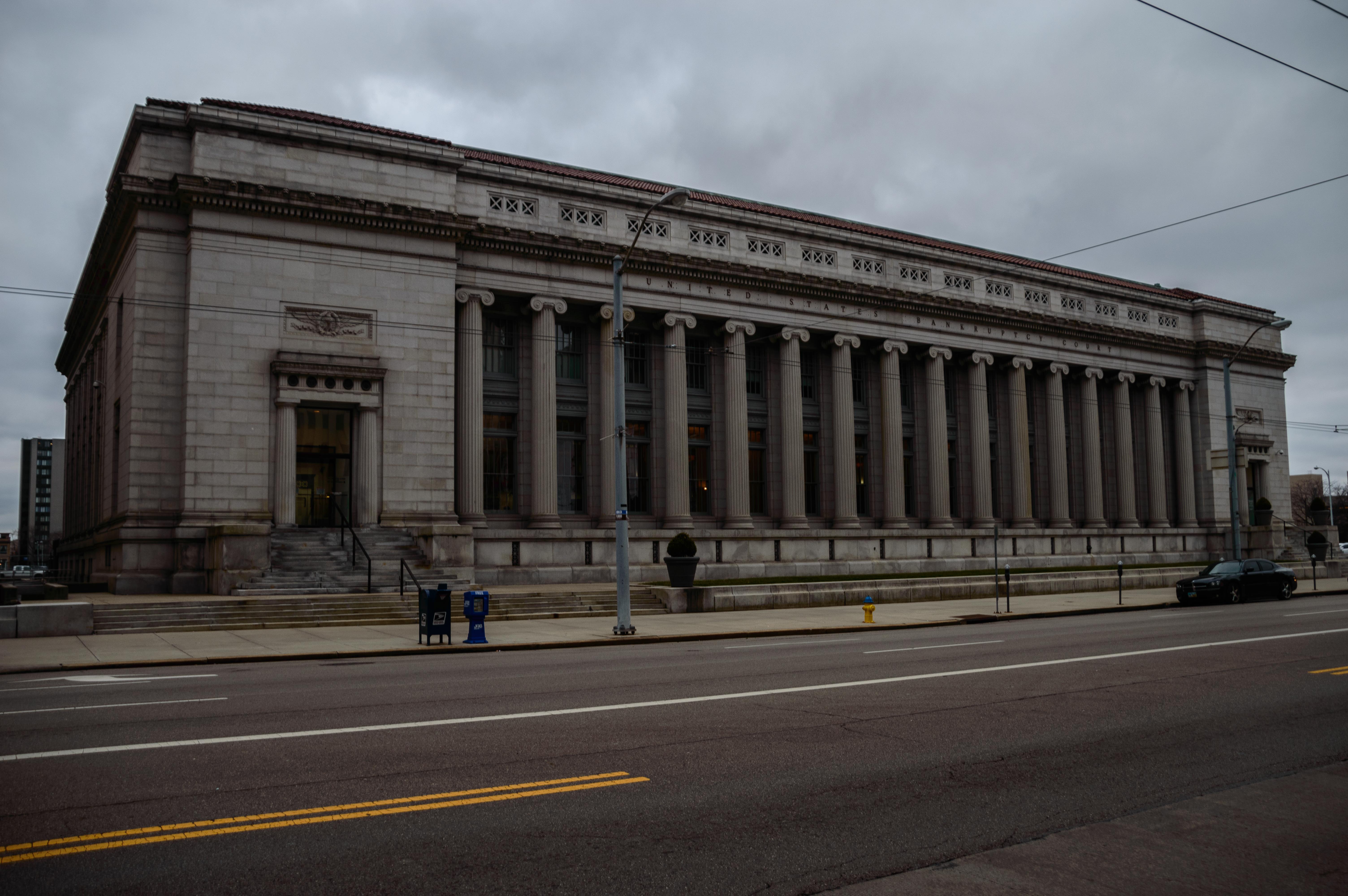 Exterior of The Old Post Office Building, located at 120 W. Third St. in downtown Dayton, January 24, 2017. PHOTO / Tom Gilliam