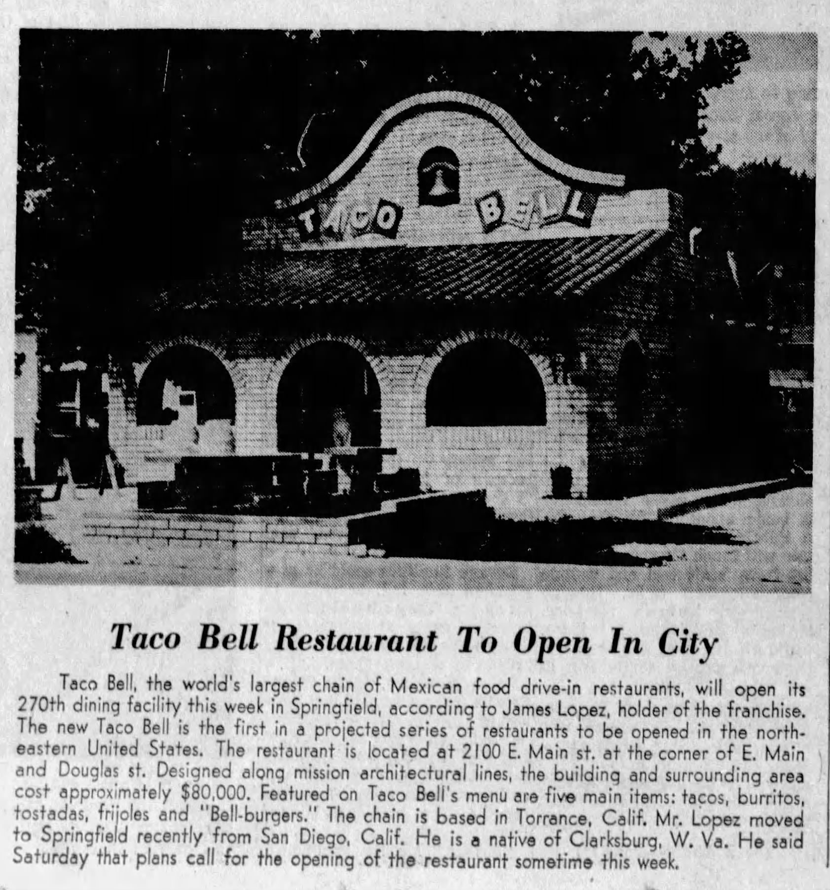 Taco Bell  Our History