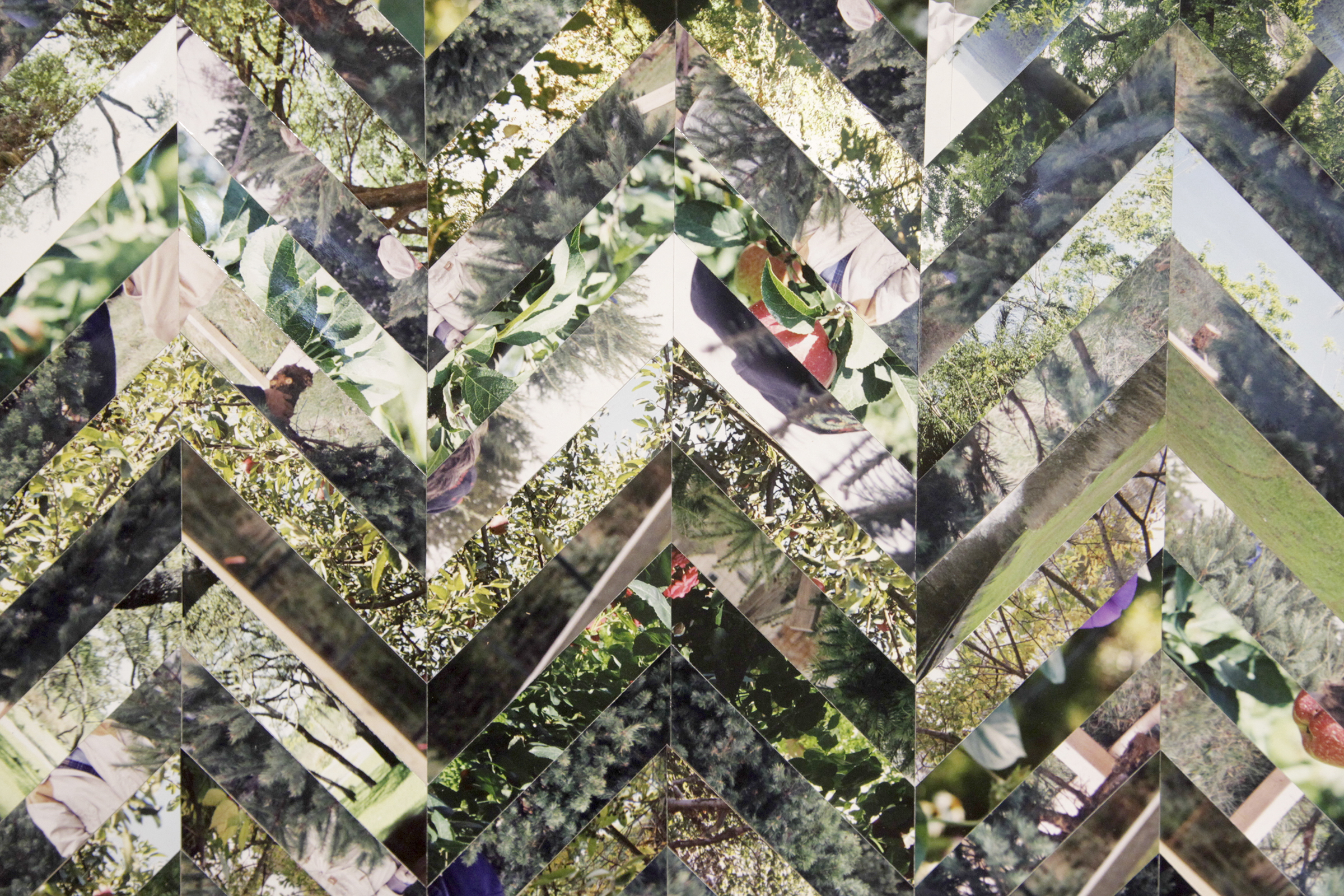 "Security Blanket: Tress" by artist Sonya Berg Menges is part of the exhibition, âMatter and Pattern,â on view through March 28. The show is the second in the Still SHE Creates series of exhibitions that highlight women artists pushing boundaries in contemporary art. LISA POWELL / STAFF