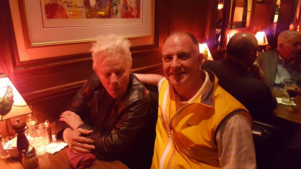 Local resident Tom Intili took a photo with Robert Redford Tom Waits when they visited The Oakwood Club. The actors were in the area for the filming of the movie "The Old Man and and The Gun."