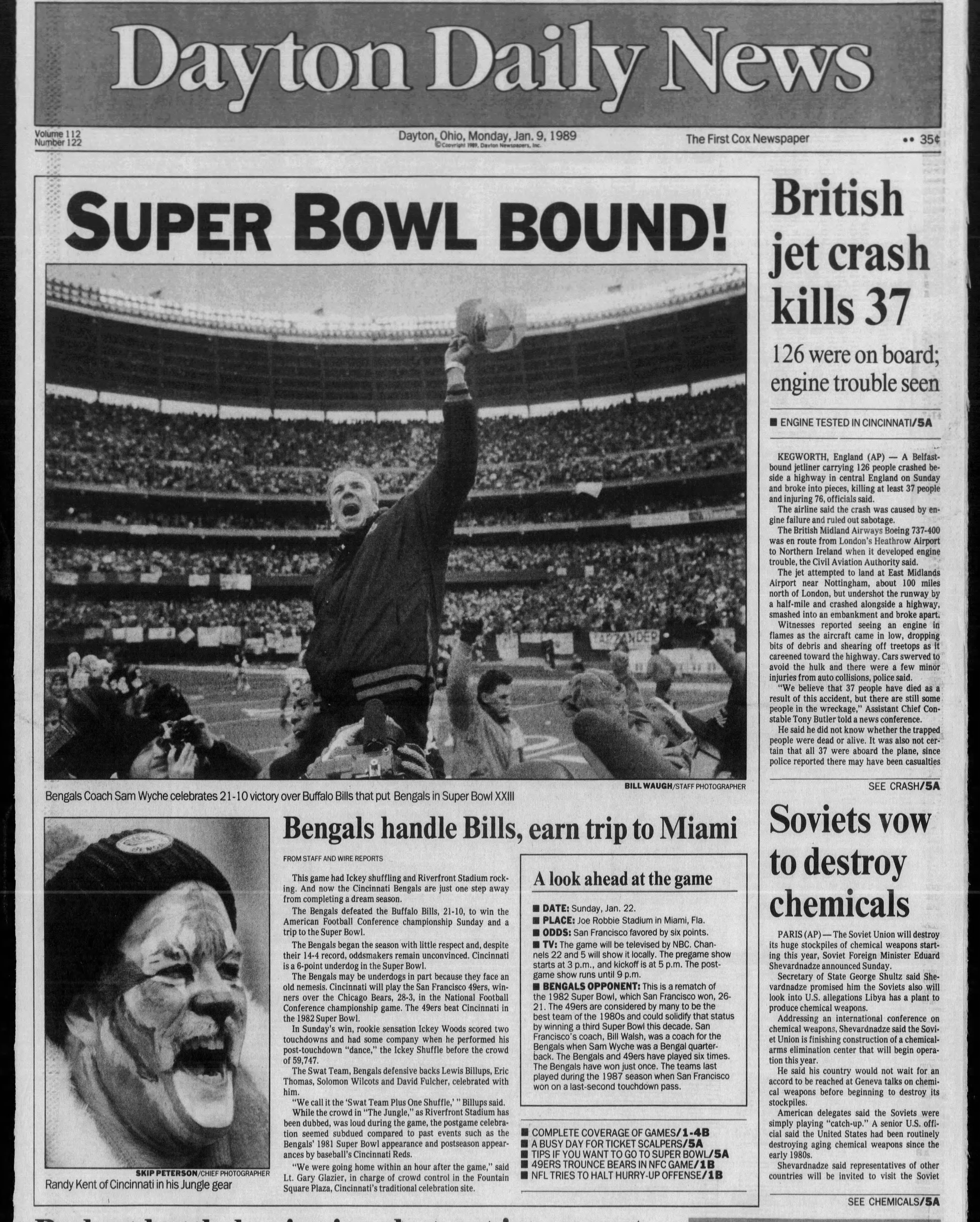 Dayton Daily News on X: Super Bowl Bound!