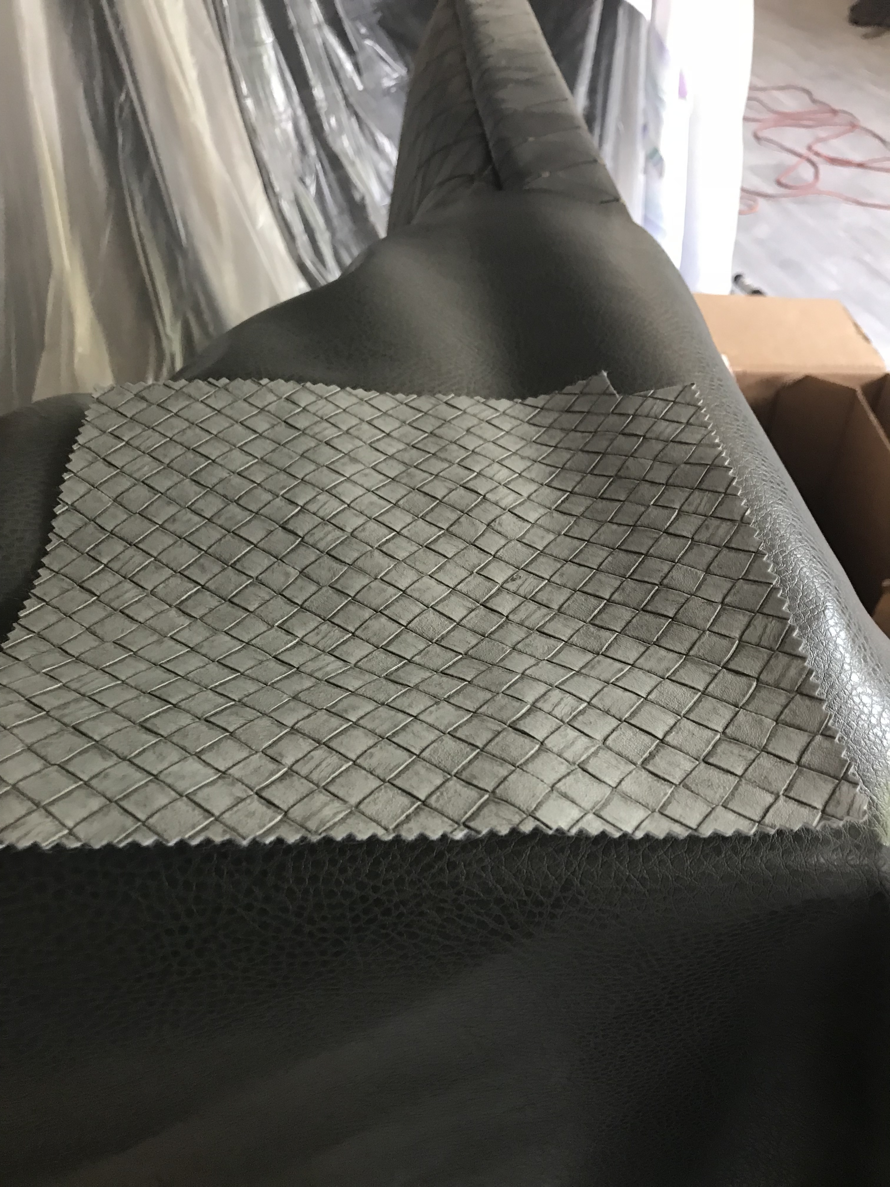 Salar Restaurant and Lounge is being rehabilitated after a fire Dec. 29, 2017. A fabric swash is shown.