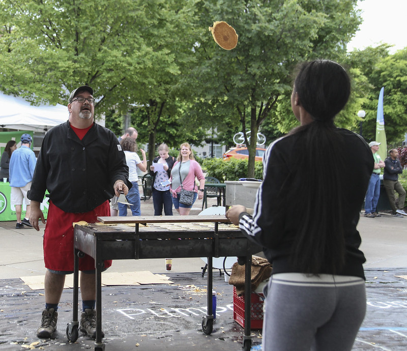Five Rivers MetroParks Bike to Work Pancake Breakfast returns to Riverscape for the first time since 2019 - Contributed Five Rivers Metroparks