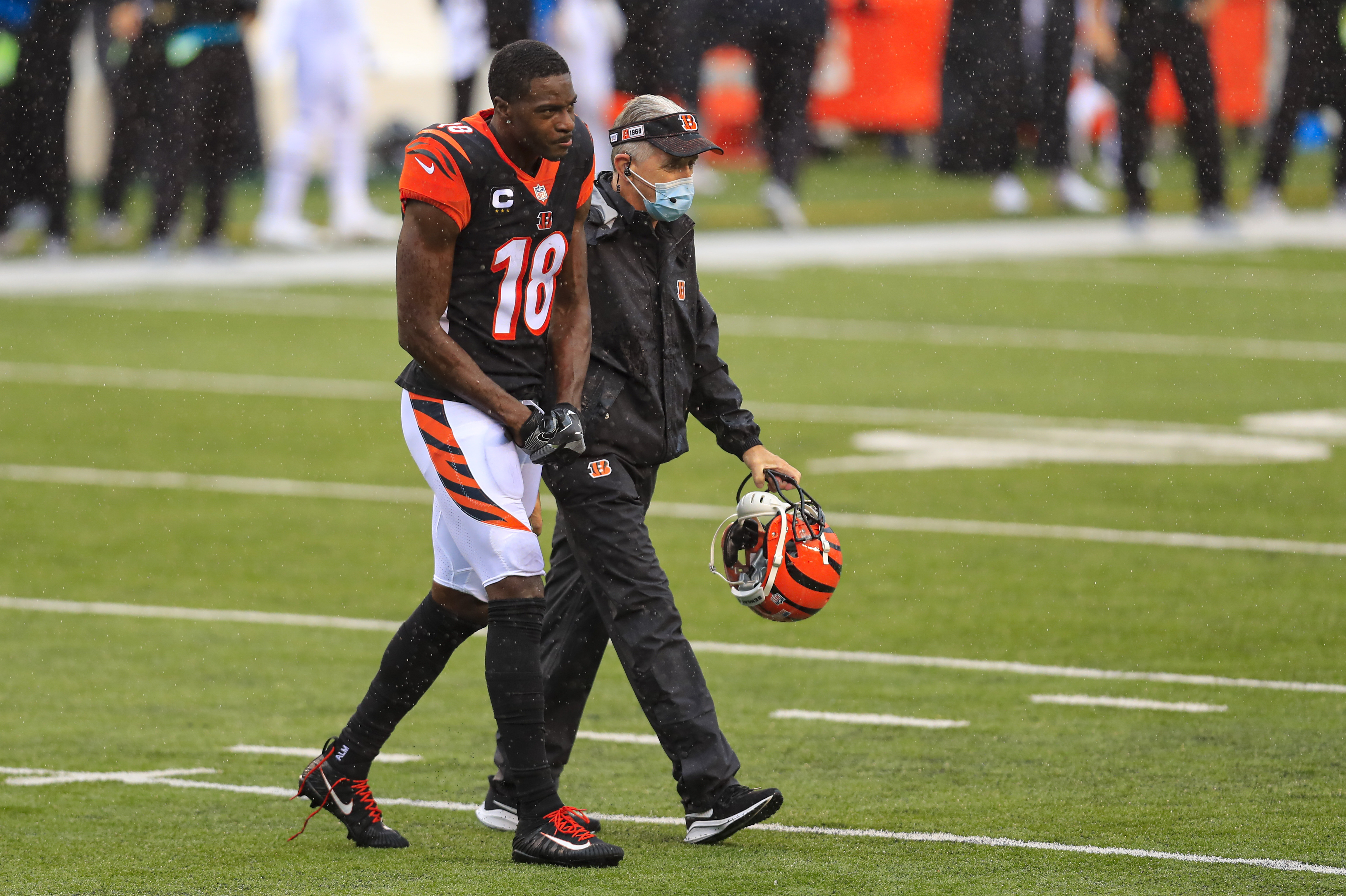 NFL: What was A.J. Green doing during this interception?