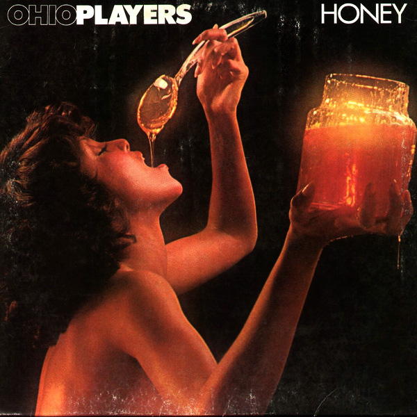 Cover of the Ohio Players album "Honey." The funk band was formed in Dayton, Ohio.