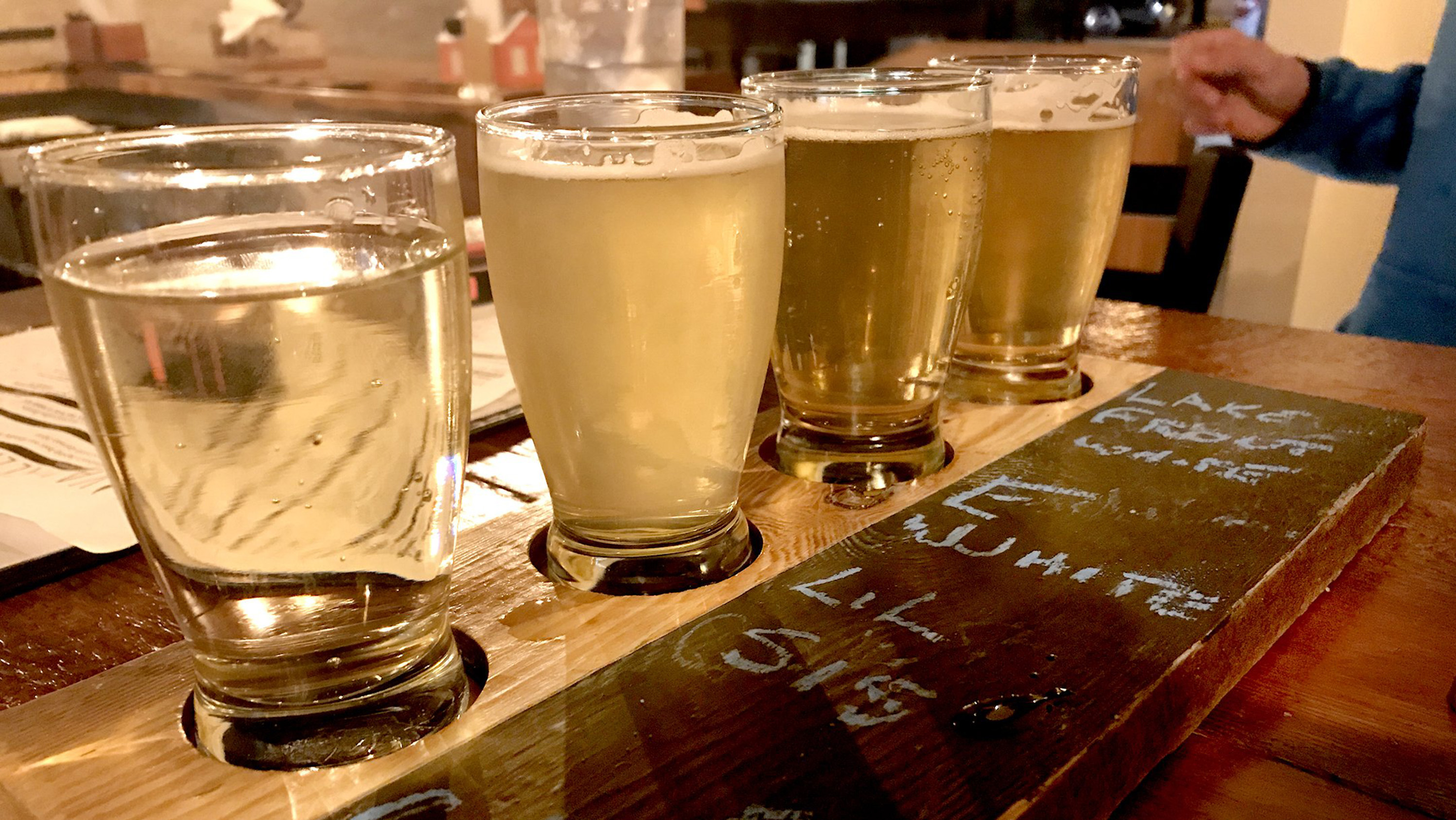 At Valhalla Nordic Tap House you can build your own flight of beer for $5. (Amy Bertrand/St. Louis Post-Dispatch/TNS)