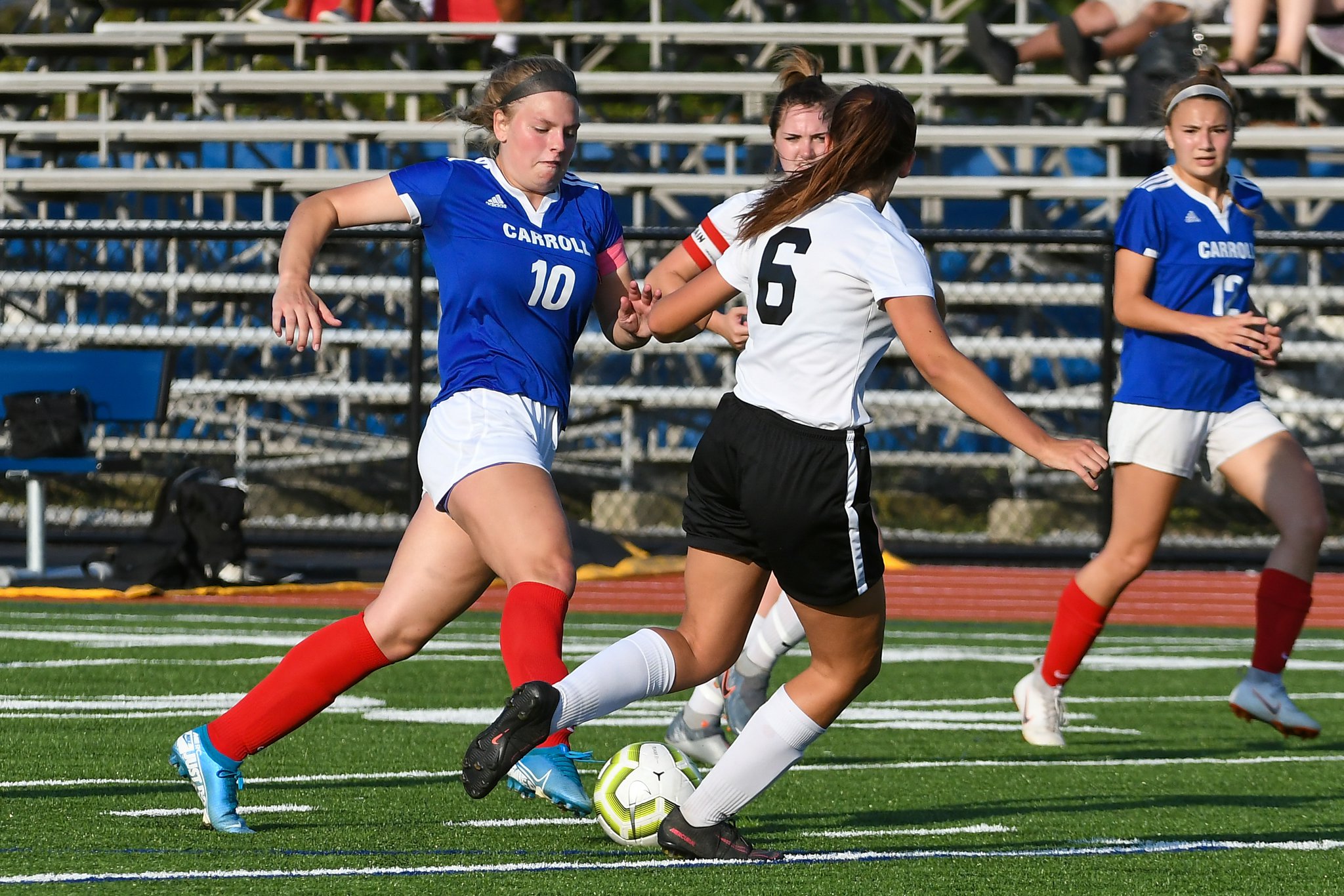 Girls Soccer Doesn T Matter Which Division For Unbeaten Carroll