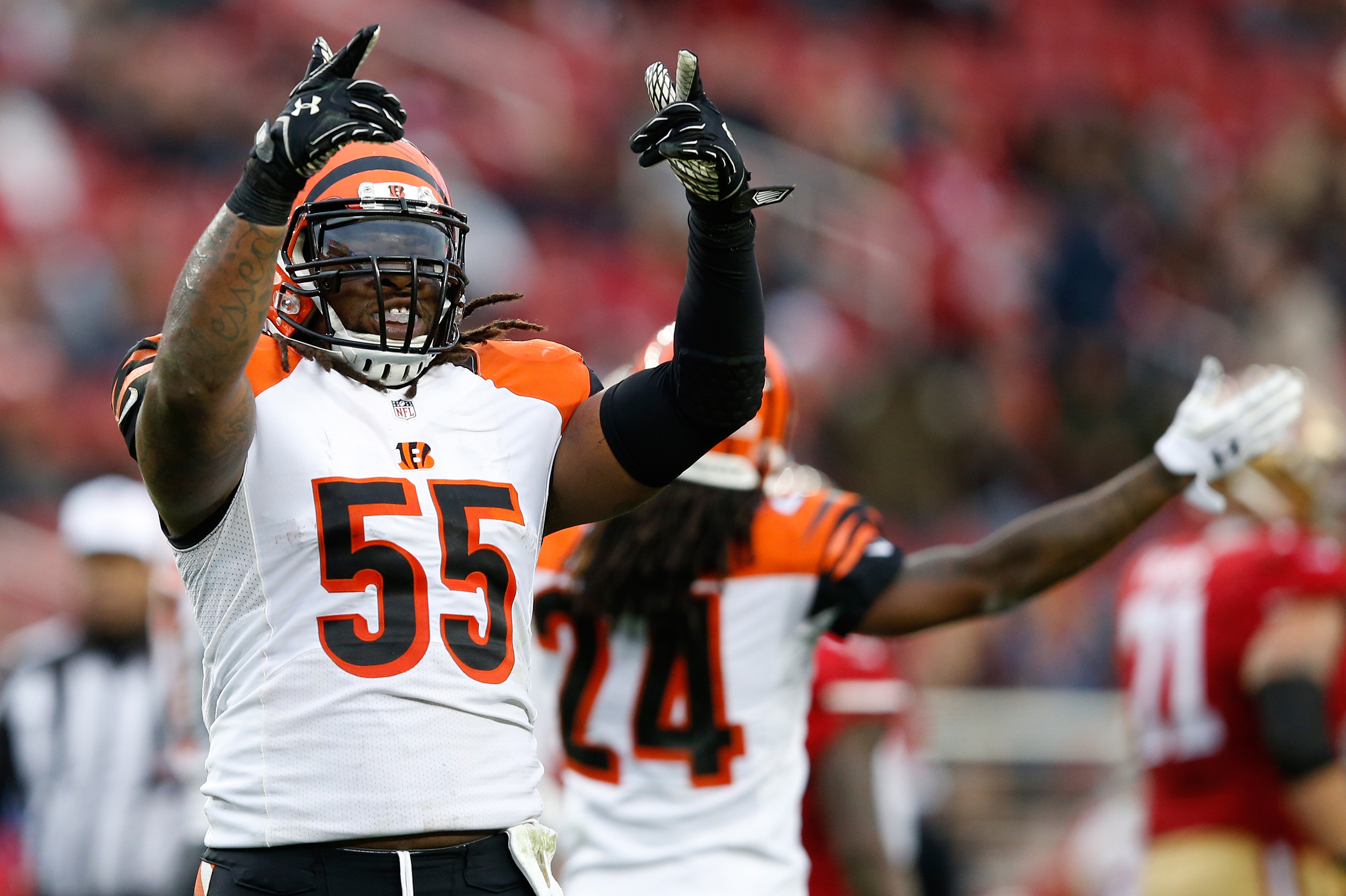 Browns praise Bengals' Vontaze Burfict despite dirty play rep 