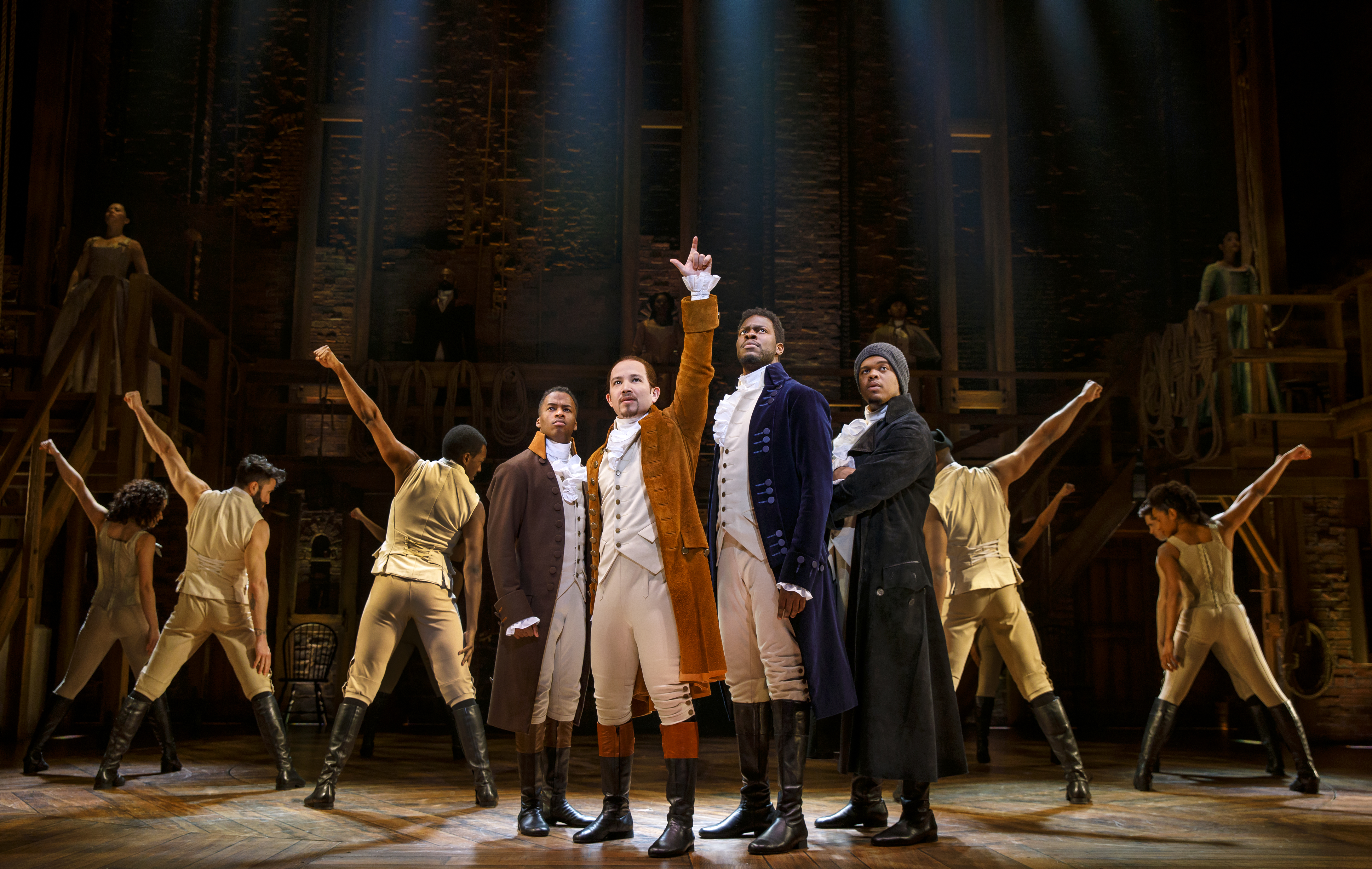 MEET THE 'HAMILTON' CAST: Jared Dixon keeps his cool as Aaron Burr