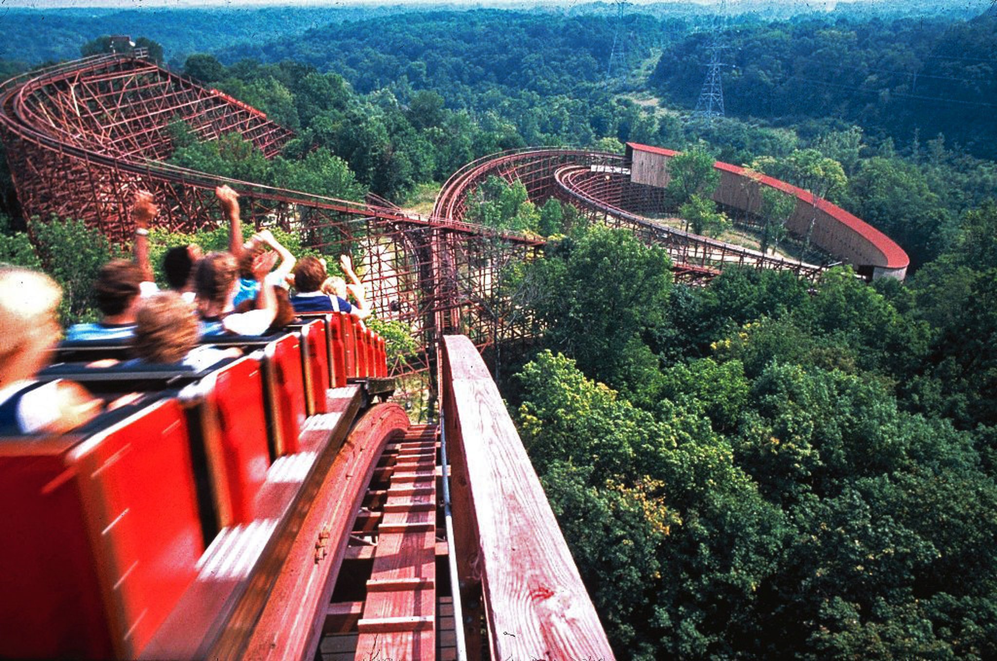 Facts about The Beast roller coaster at Kings Island