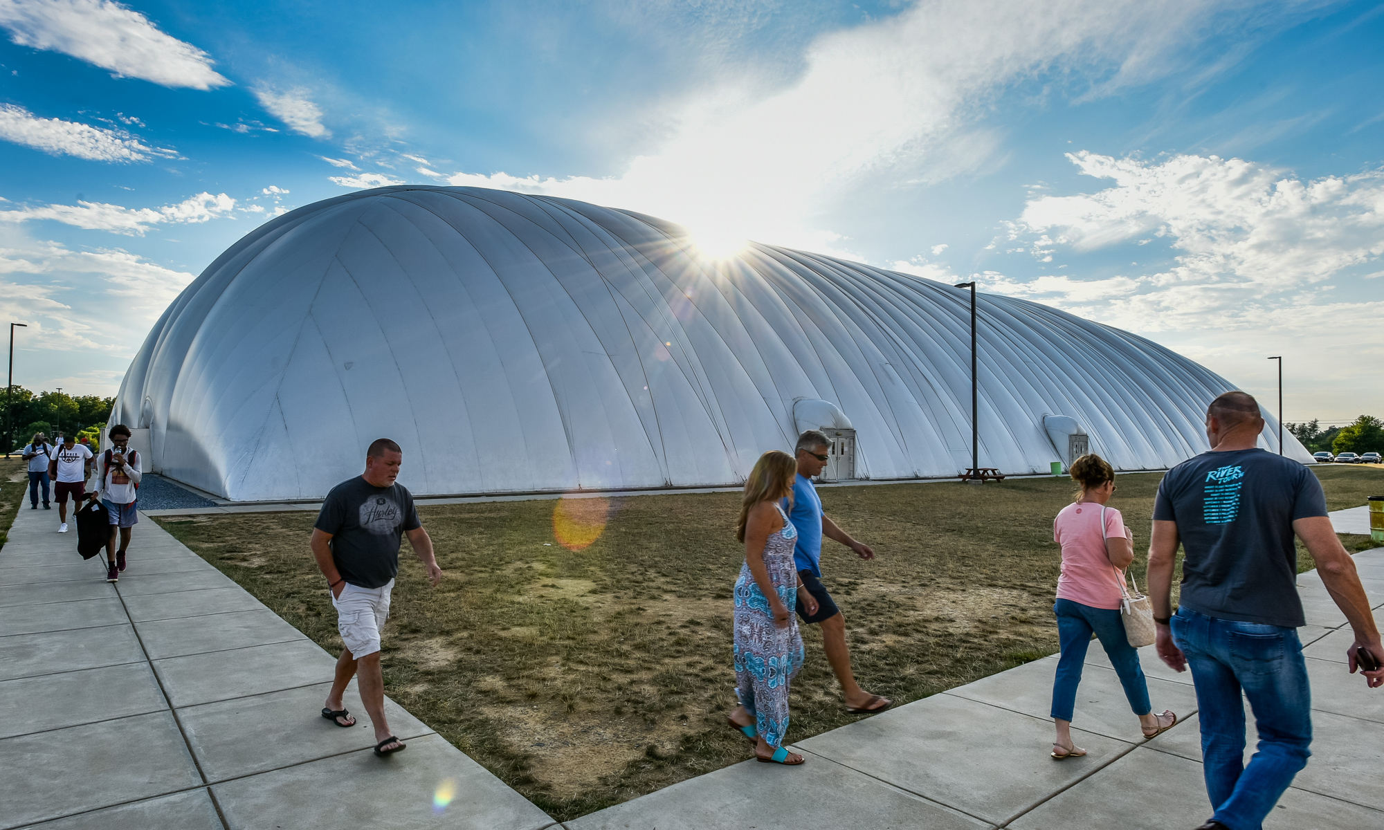 The Spooky Nook Sports Complex near Manheim, Pennsylvania is a 600,000 square feet multi-use sports, recreational and event space.