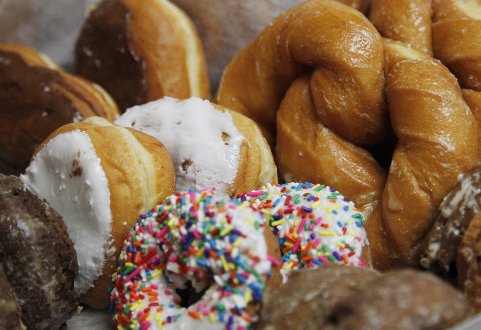 Donuts from Bill’s Donut Shop in Centerville. TY GREENLEES / STAFF