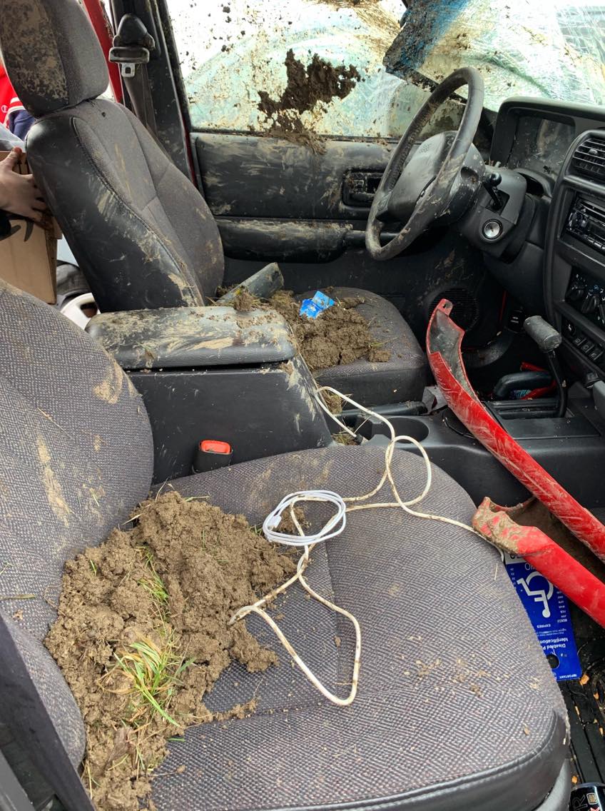 Ali Sowers was driving a Jeep near the intersection of Montgomery County Line and Range Line roads (Diamond Mill Road) the morning of Monday, Feb. 11 when she lost control on black ice. Her boyfriend, Ben Chapman, was in the passenger seat. Her daughters, 13-year-old Stella Sower and 12-year-old Skylar Martin, were in the back seat.