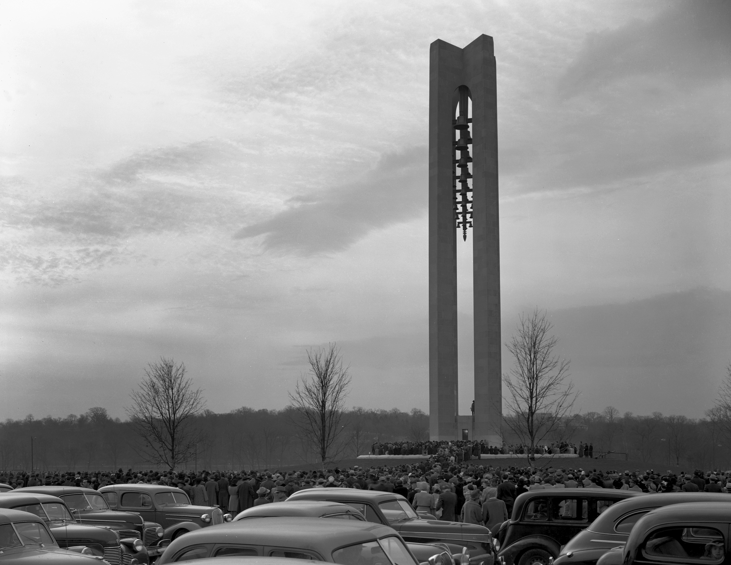 The first Easter Sunrise Service at Carillon Park was held in 1942. CARILLON HISTORICAL PARK