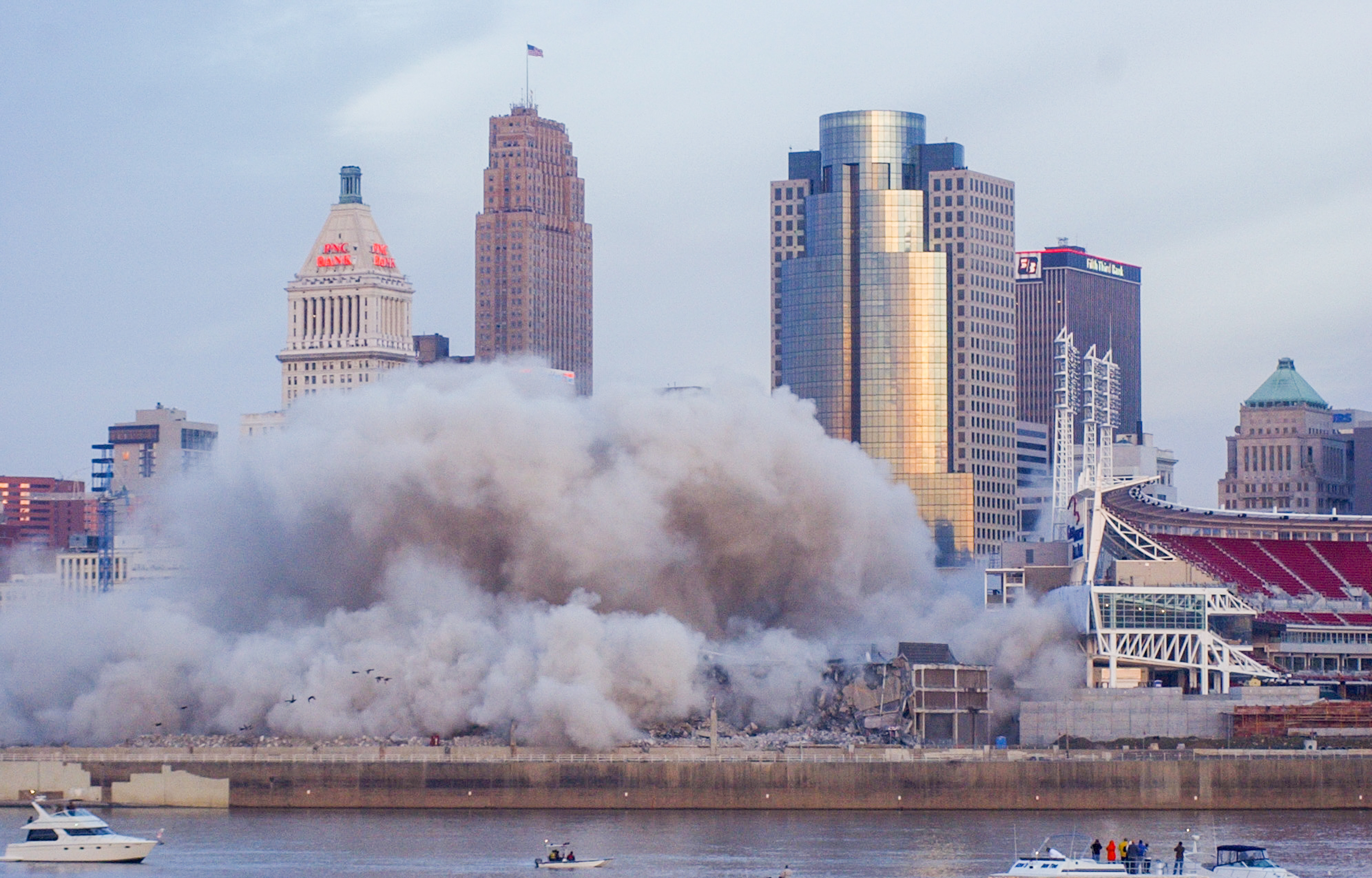 Riverfront Stadium Implosion