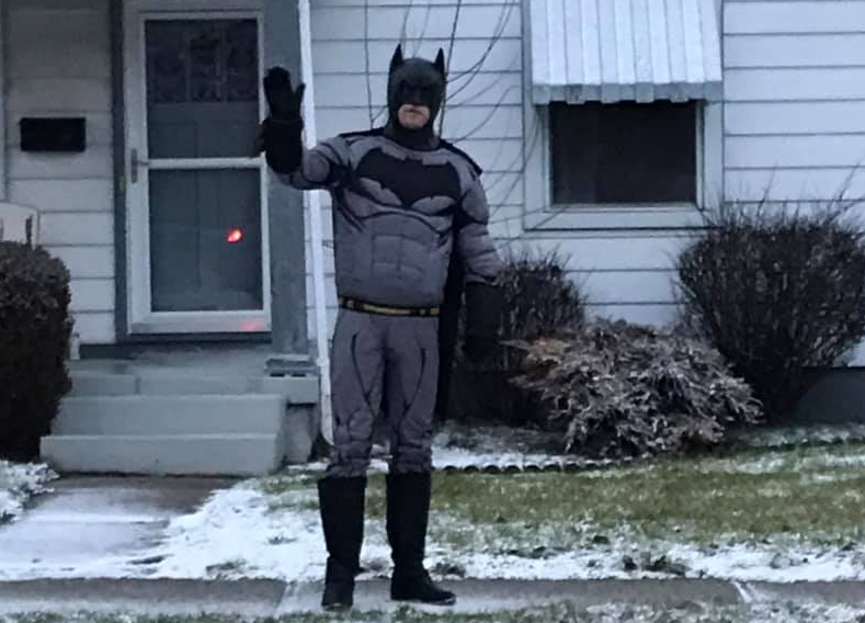 Batman story is not true, family says