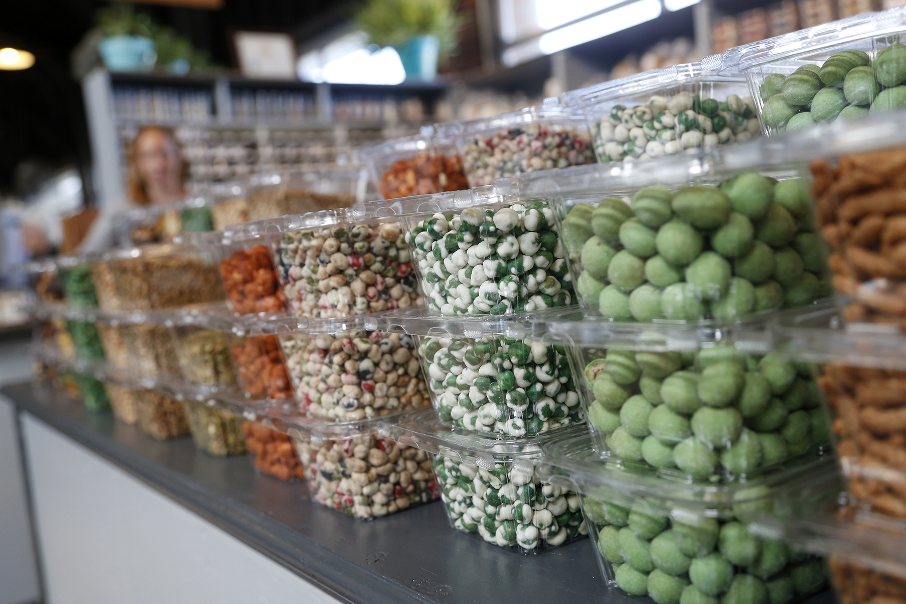There are more than 100 spices and other items available at the Spice Rack & Bulk Foods at the 2nd Street Market. LISA POWELL / STAFF