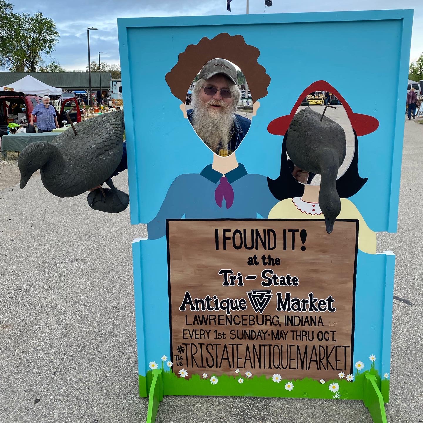 Participants partake in Tri-State Antique Market on Sunday, May 1. 2022. CONTRIBUTED