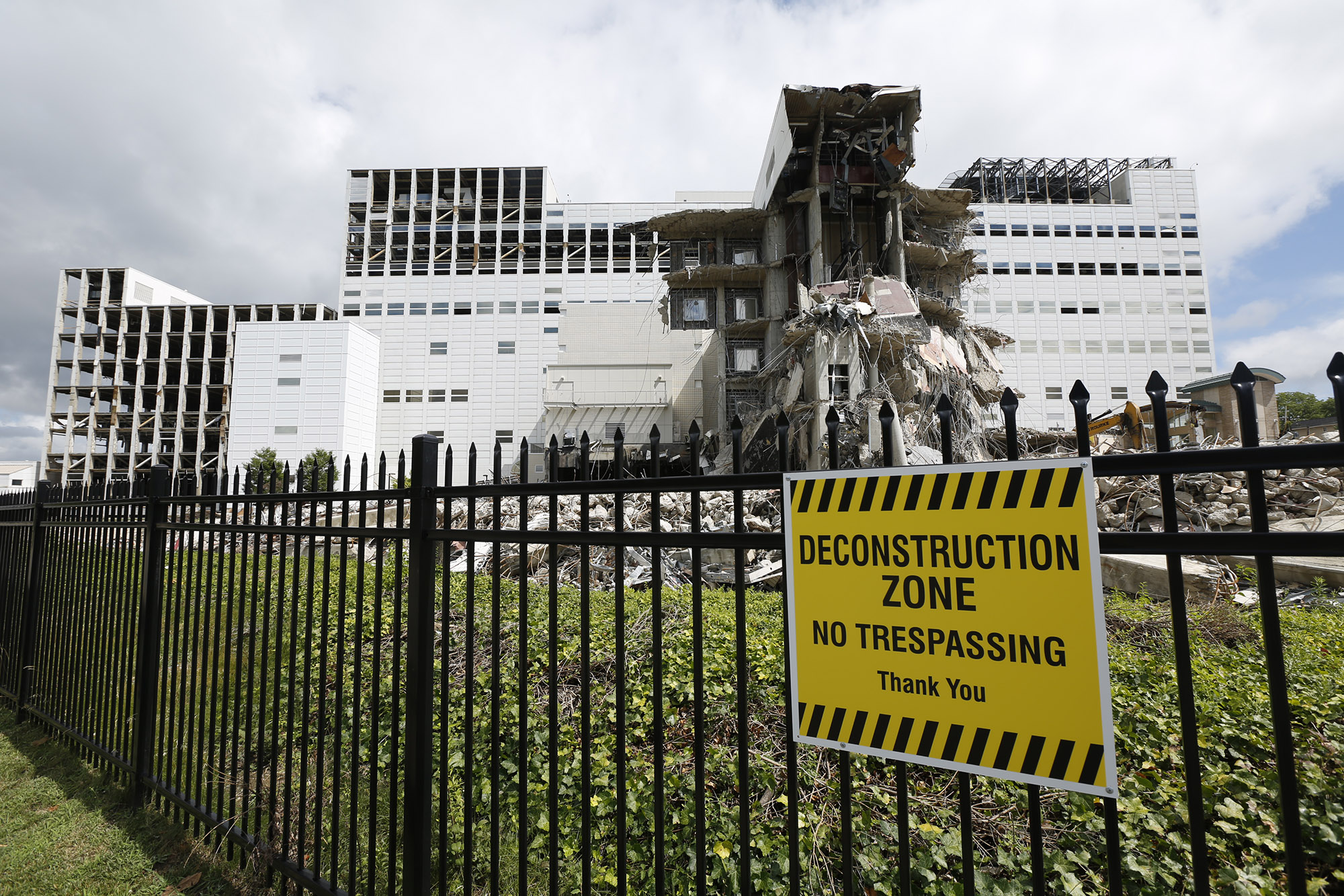 Much of the exterior covering at Good Samaritan Hospital has been removed and buildings on Salem Avenue have been demolished. Premier Health, which operated Good Samaritan, announced in January 2018 that it would be closing and eventually tearing down the hospital. The hospital officially closed July 23, of last year, ending its more than 85-year run. The decision to tear down the hospital has sparked outrage from some residents over the loss of not only health care services but also a major part of the areas identity and history. Good Samaritan had been built in an empty field in 1932 and was the original reason the surrounding neighborhoods were built. Visible demolition of the Good Samaritan Hospital began early 2019 and visible outside demolition started in March. Premier Health officials said in March that demolition will cost about $10 million. TY GREENLEES / STAFF