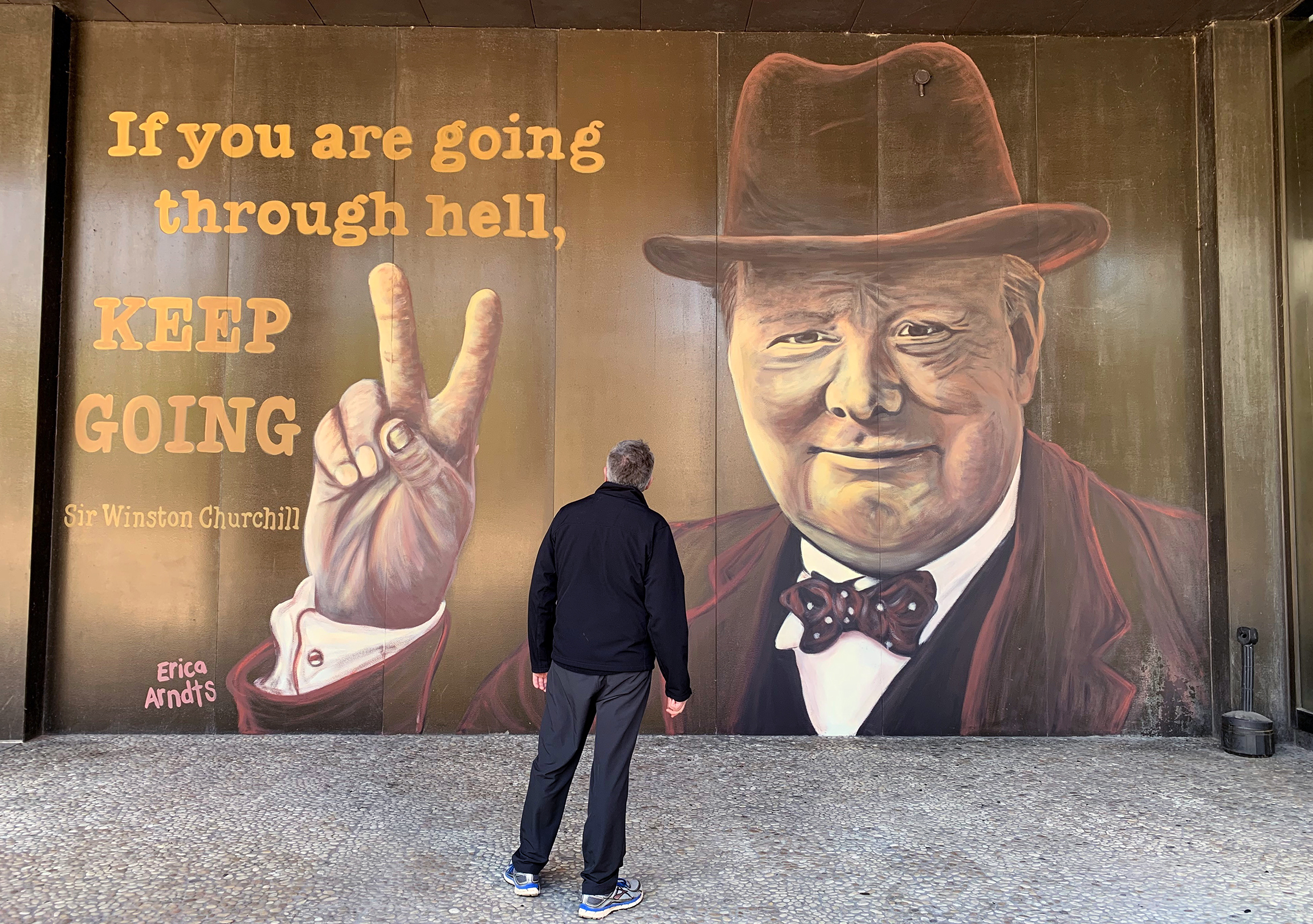 downtown Dayton mural