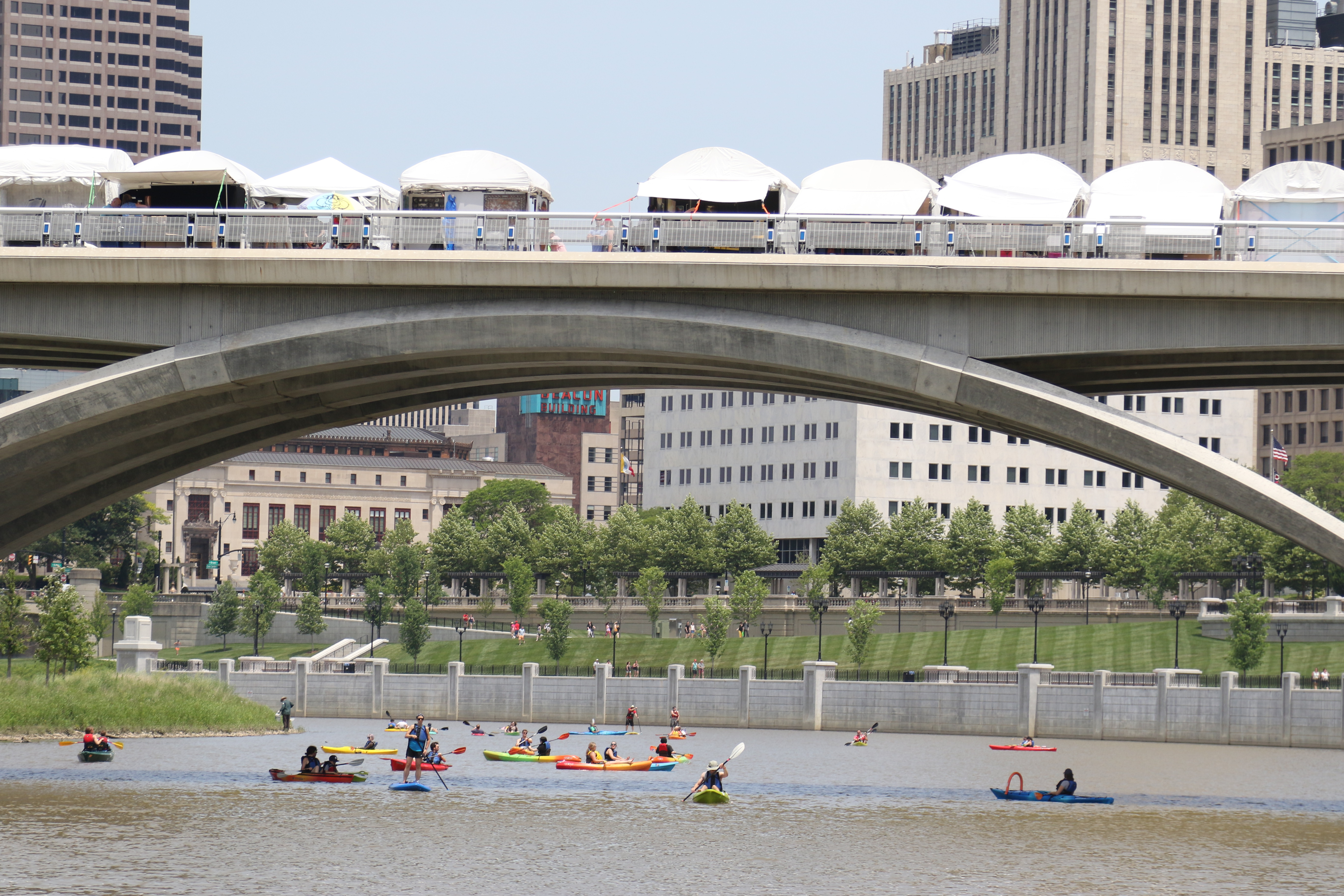 Riverfest returns to the Columbus Arts Festival with a free canoe and kayak launch point on the festival grounds behind the Bicentennial Park stage, next to the Main Street Bridge. Riverfest will take place Saturday, June 9 from noon – 6 p.m. and Sunday, June 10 from noon–4 p.m. Source: Columbus Arts Festival