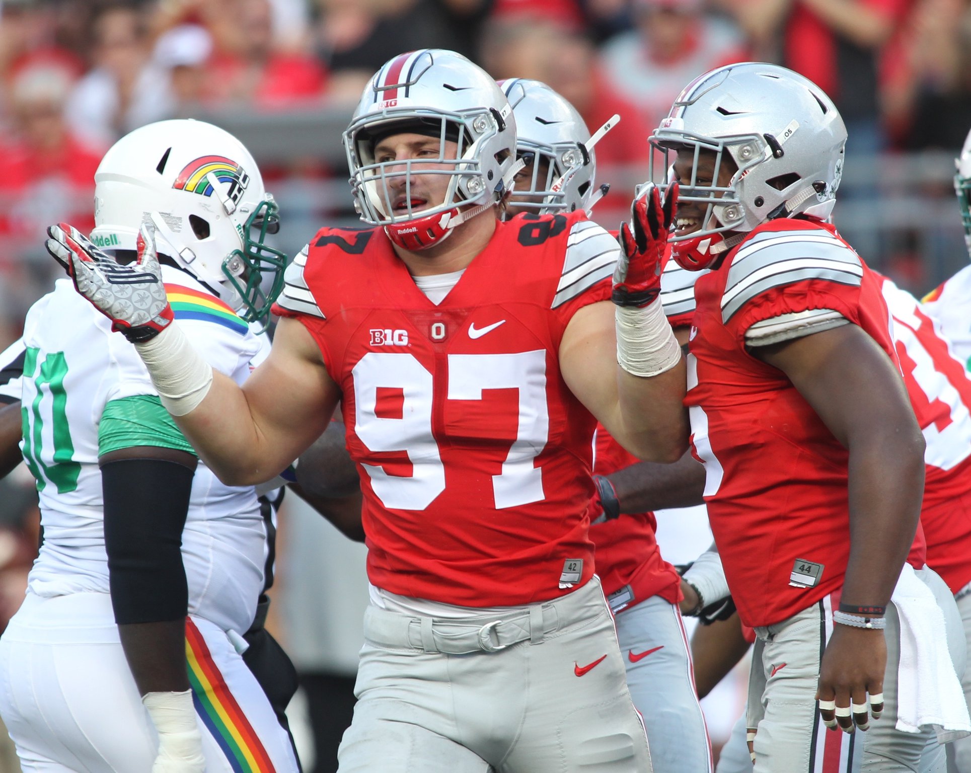 210 Ohio State Buckeyes Joey Bosa Photos & High Res Pictures