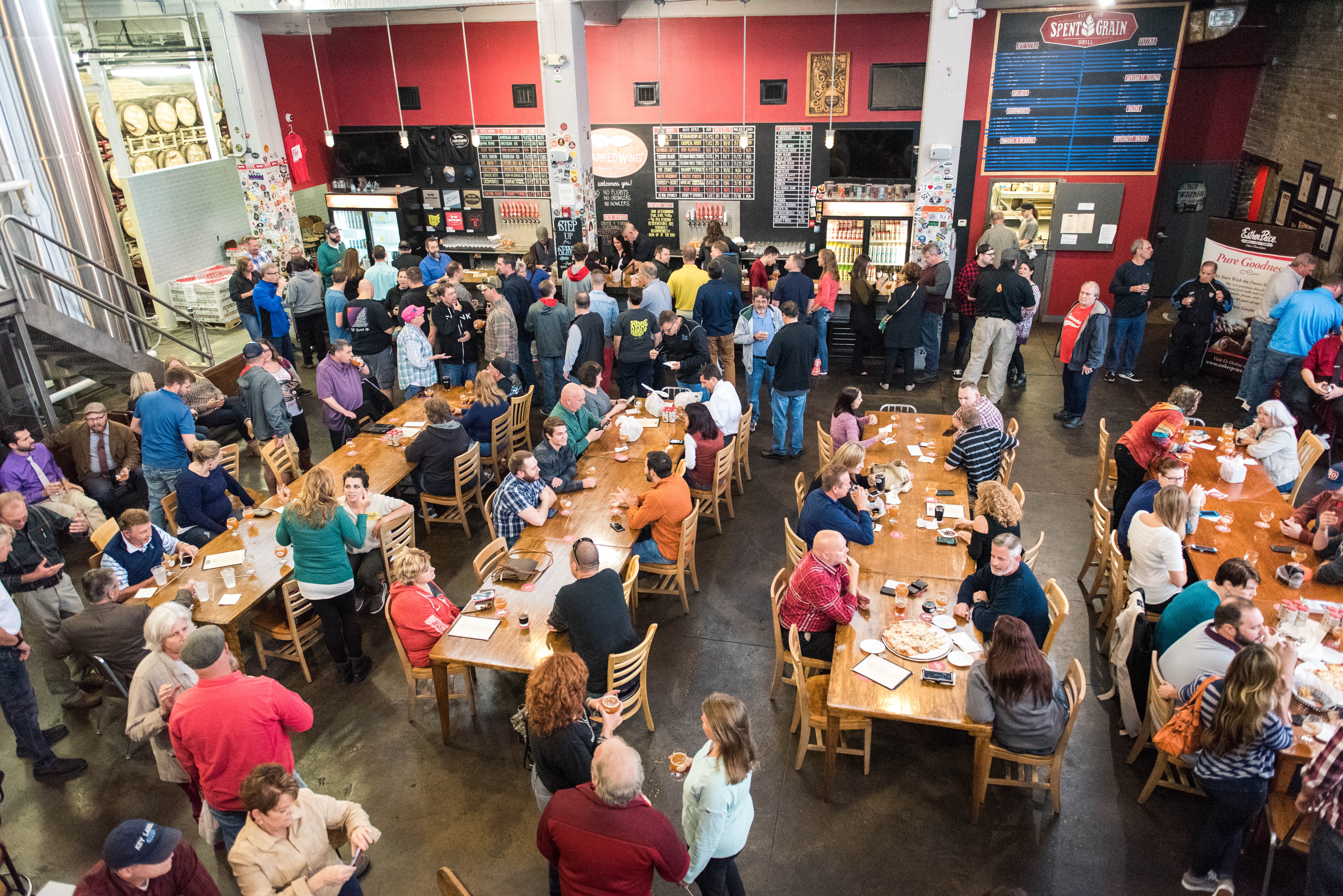 Warped Wing brewery in Dayton earned several first-place wins in the beer categories in Dayton.com's Best of 2018 contest including Best Craft Beer Selection, Best Local Brewery and Best Locally Made Beer for its Trotwood lager. CONTRIBUTED