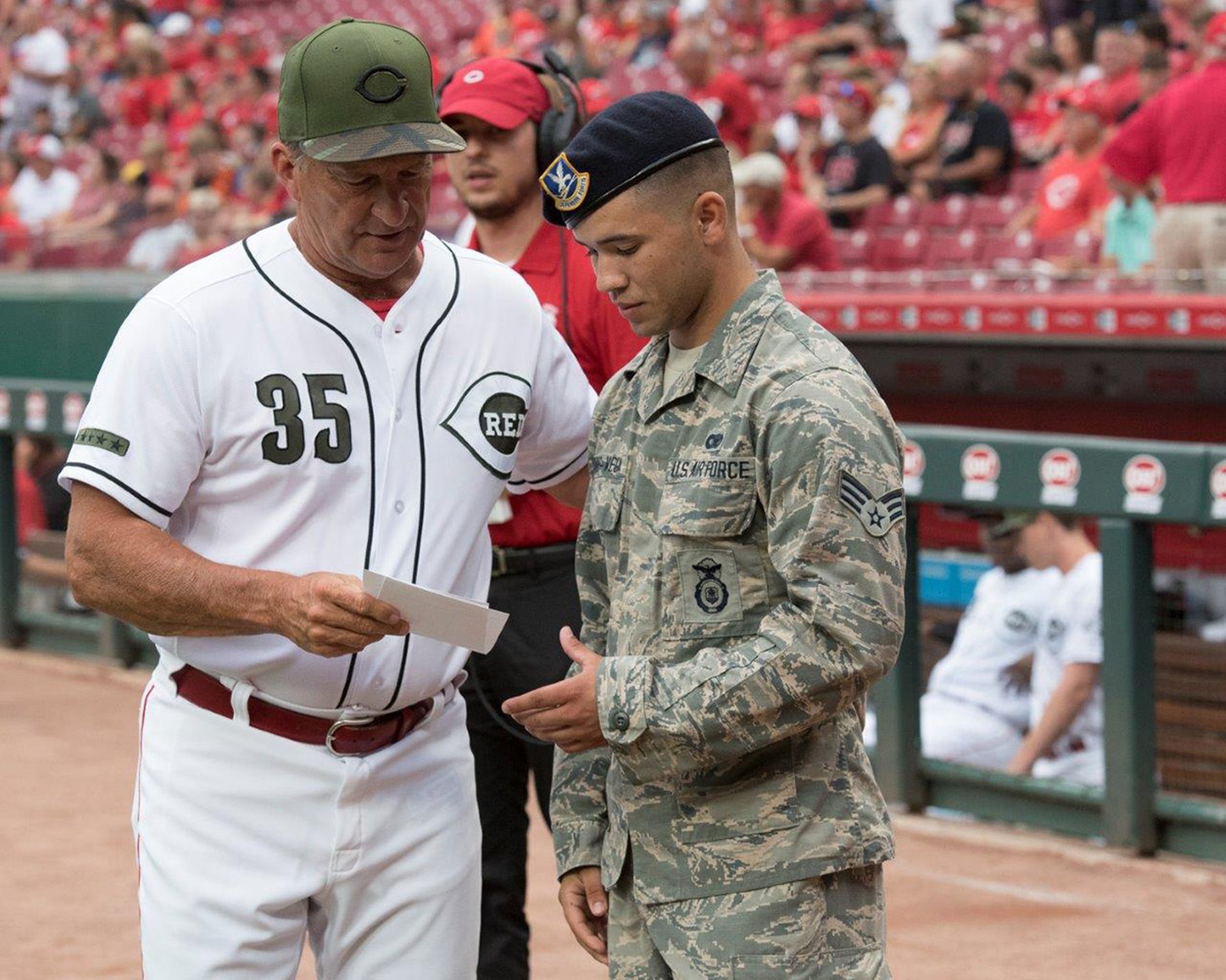 Cincinnati Reds on X: The Reds tonight will sport Military