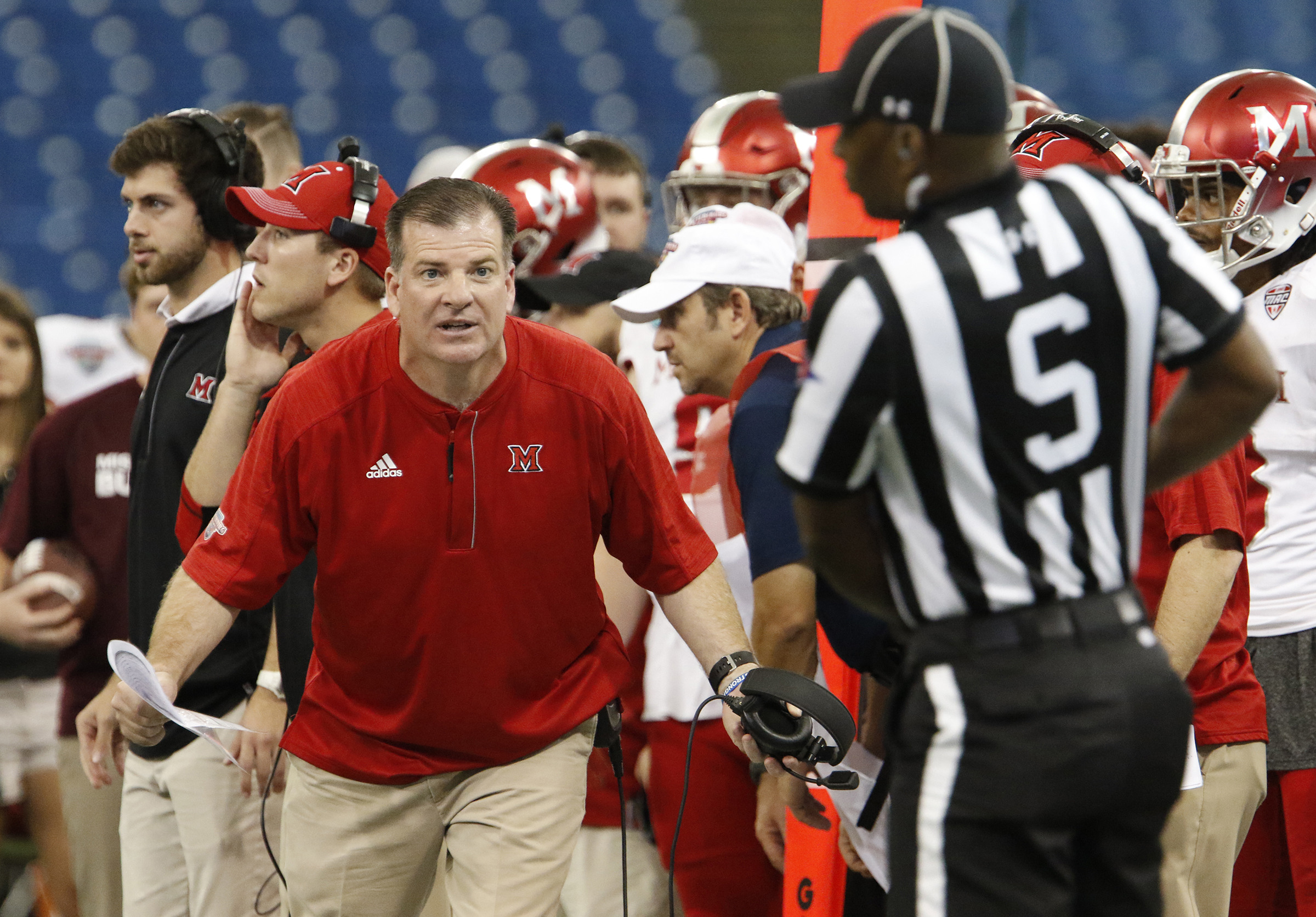 Tommy Doyle, Miami RedHawks' tackle, drafted by Bills in fifth round