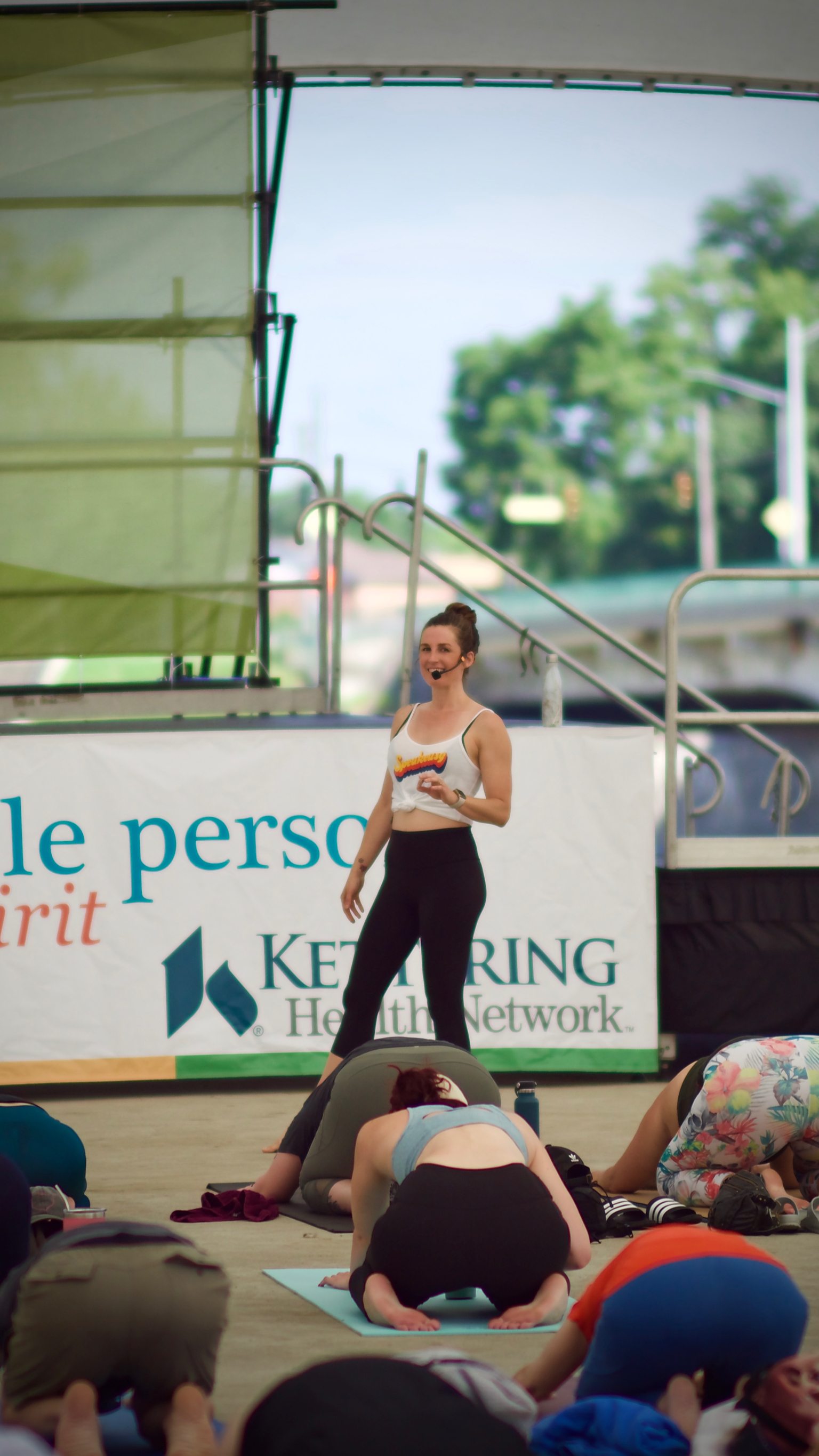 Tori Reynolds, of Speakeasy Yoga, will teach Yoga in the Park as part of the MetroParks Fitness in the Park series. CONTRIBUTED