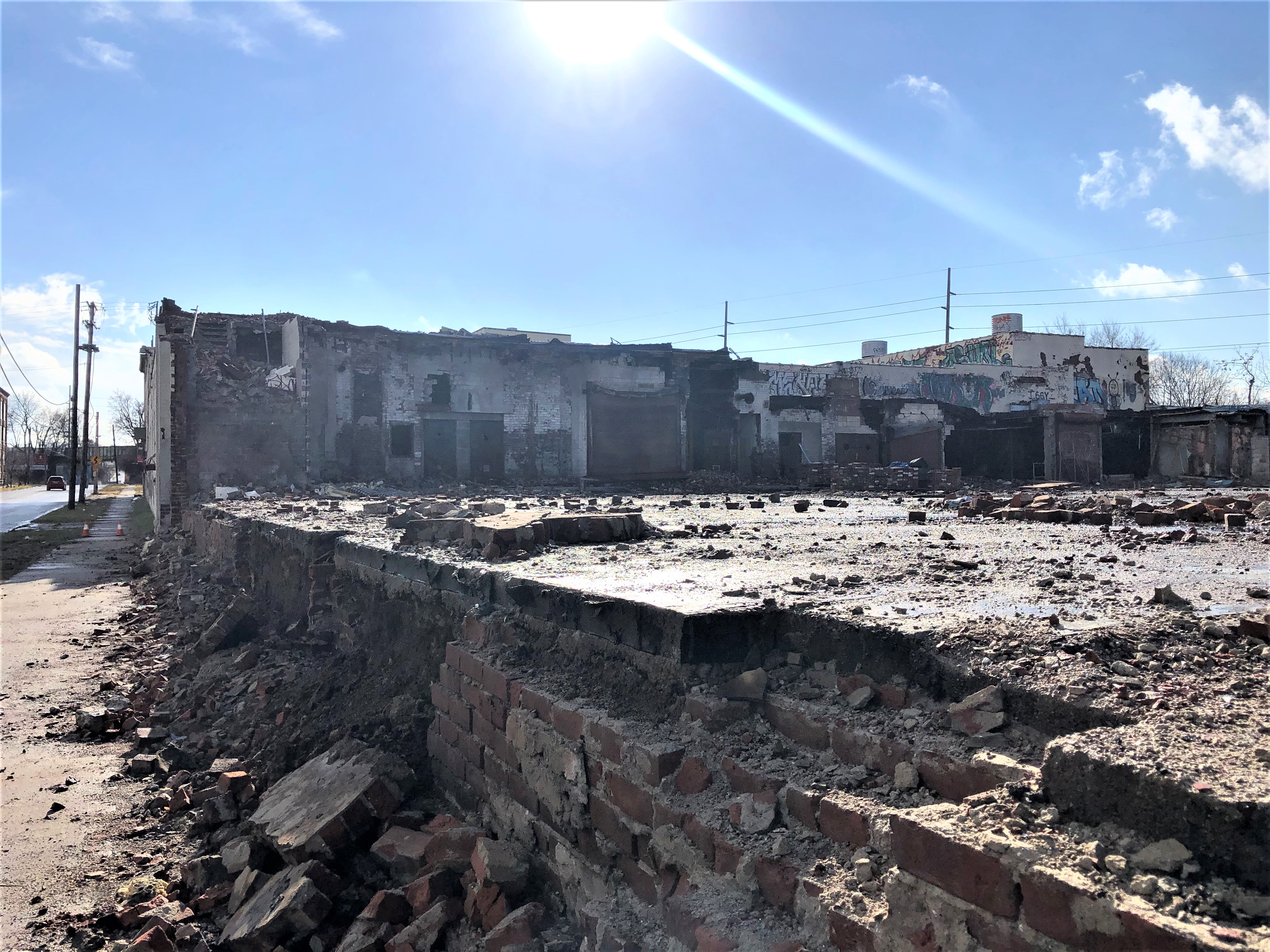 The Hewitt Soap Factory site back in January. CORNELIUS FROLIK / STAFF