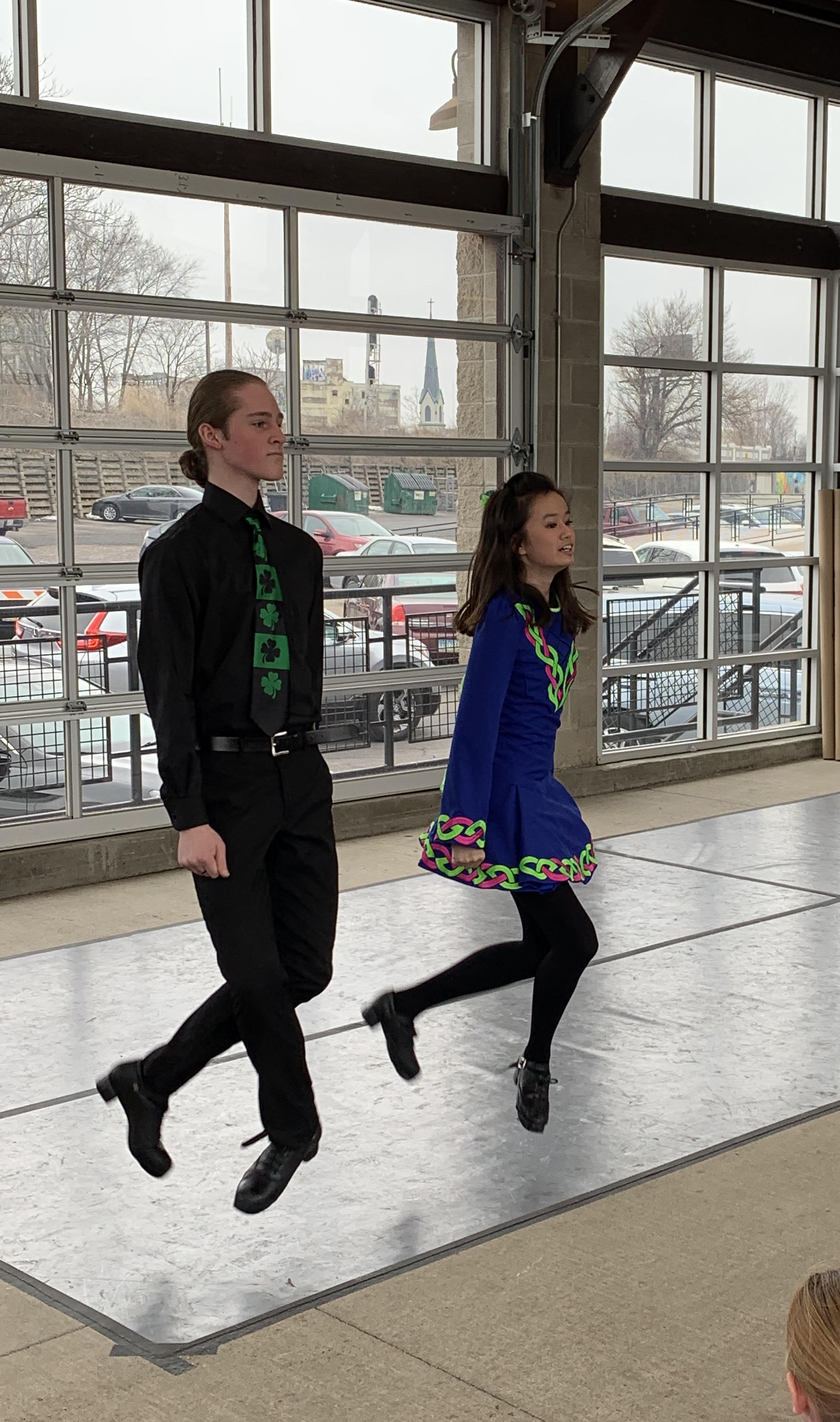 Members of Celtic Academy of Irish Dance perform at 2nd Street Market March 9. (Contributed photos)