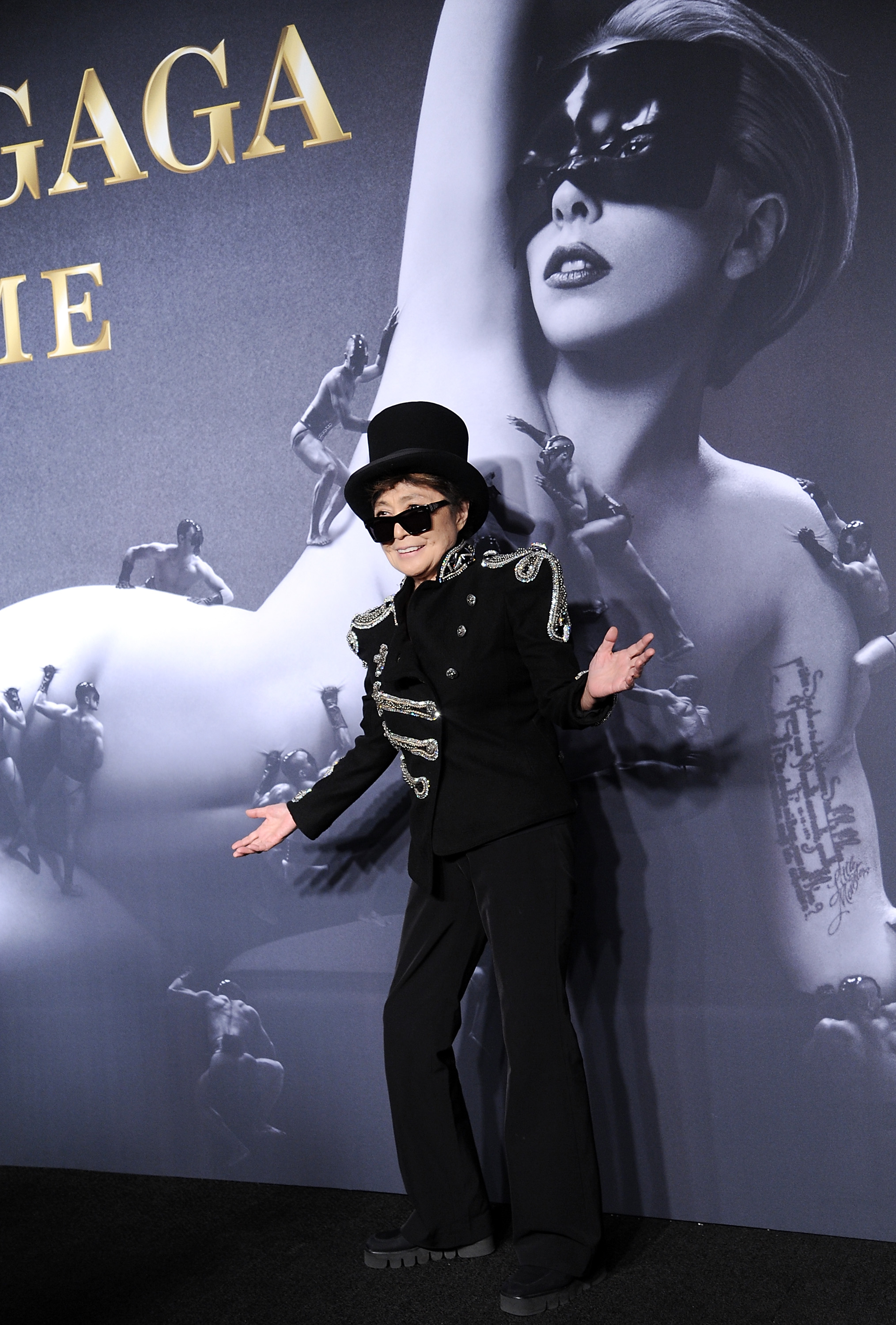 Lady Gaga Fame fragrance launch event