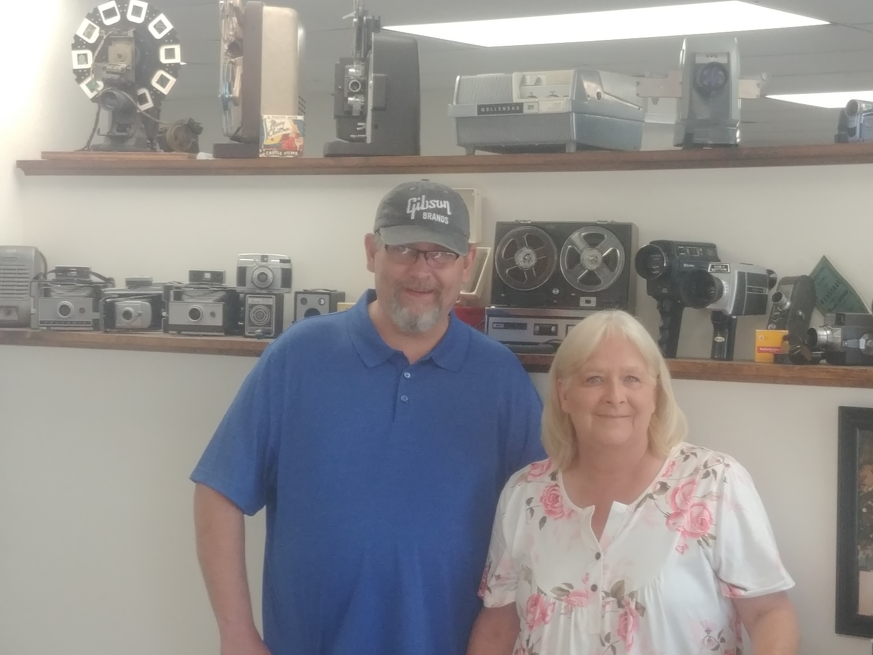 Cheryl and Robert Curtis have been in business for 19 years and now serve customers around the world. A corner of their shop is a "museum" display. CONTRIBUTED