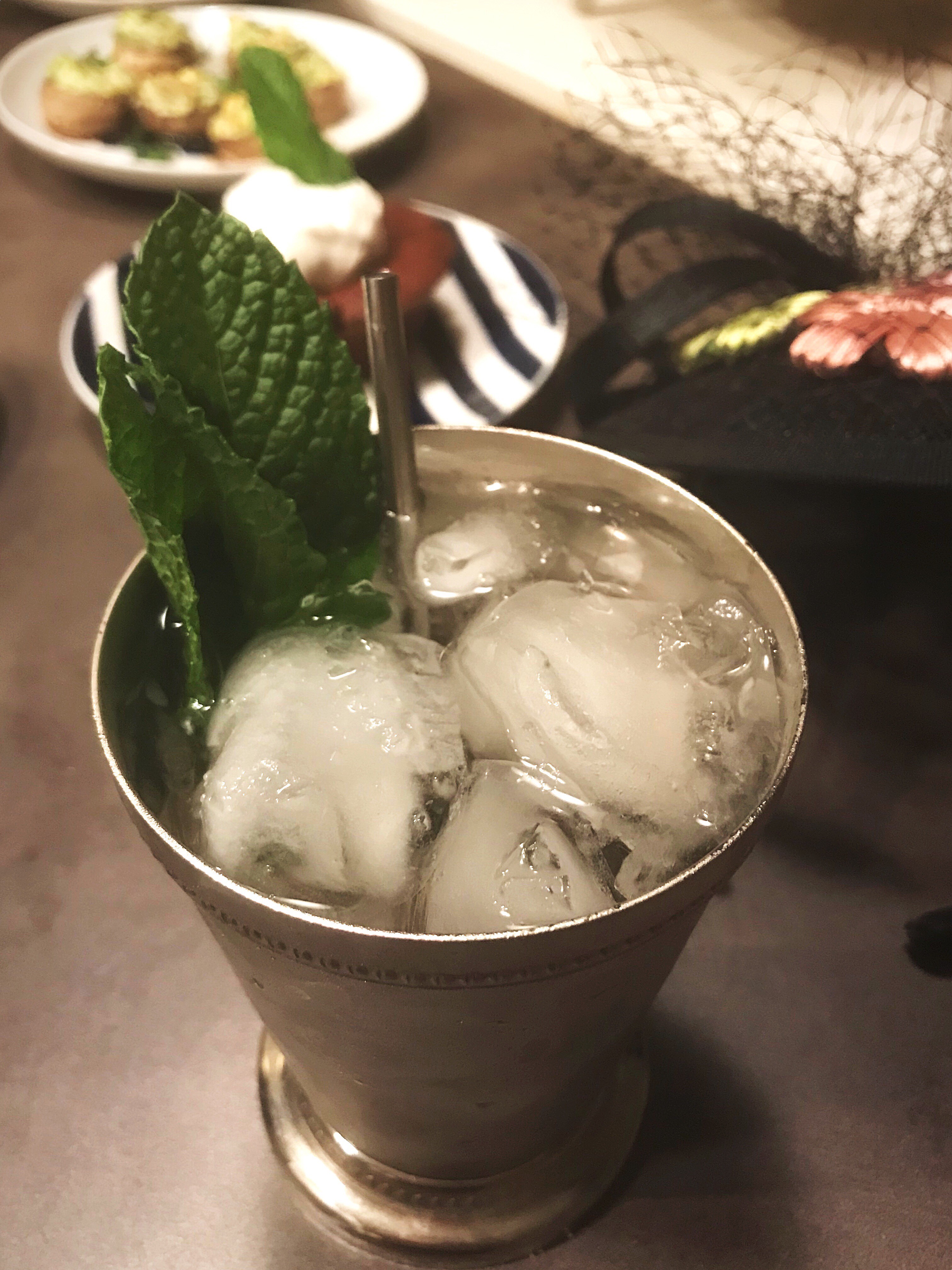 The signature drink of The Kentucky Derby is the Mint Julep. The Mint Julep is an extremely strong bourbon drink, with minimal ingredients. CONTRIBUTED PHOTO / TESS VELLA-COLLETTE