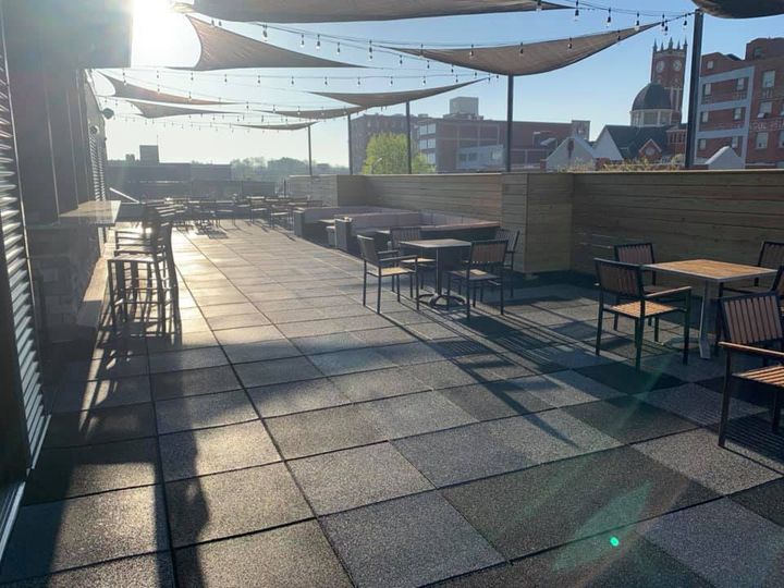 The Dayton Beer Company rooftop patio is an inviting spot. CONTRIBUTED