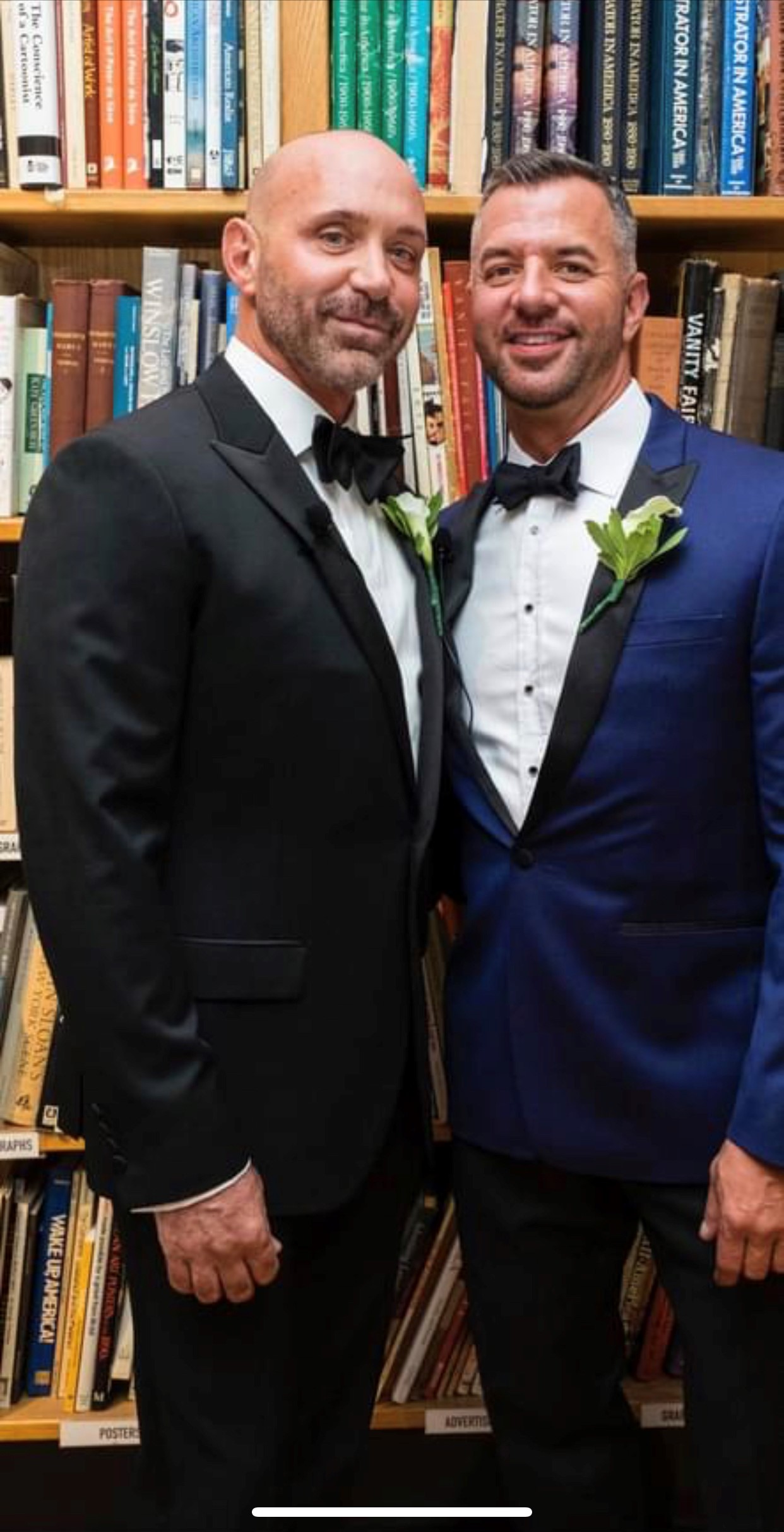 John Capobianco (left) and Mike Rogers left Manhattan and bought a house in Dayton during the pandemic. “The quality of life and the conveniences have surprised every single friend and family member who has visited from New York,” says Capobianco. Submitted photo