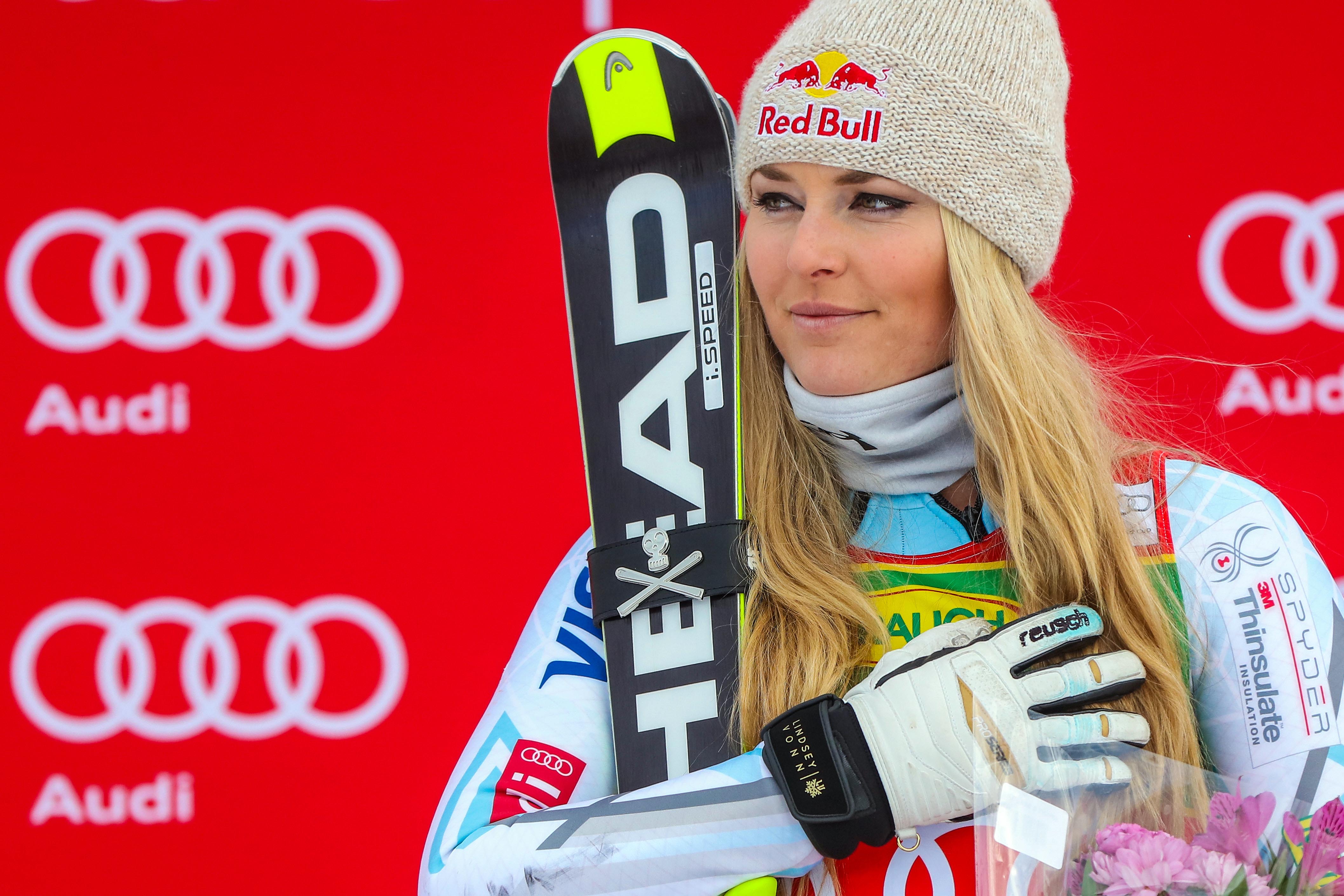 Lindsey Vonn released a statement over leaked photos.
