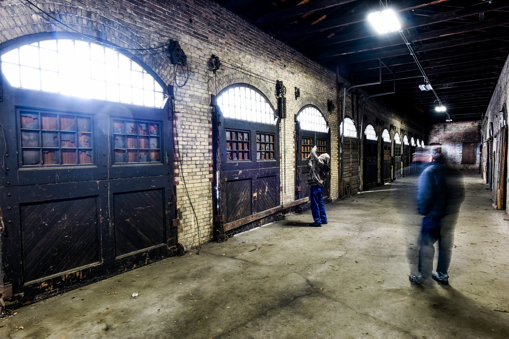 A group of citizens has launched an effort to create a market in Hamilton along the lines of Cincinnati’s Findlay Market in a former railroad freight house on Maple Avenue in Hamilton. The building is owned by Cohen Brothers, the recycling company, which is helping explore options for the facility’s future. NICK GRAHAM/STAFF