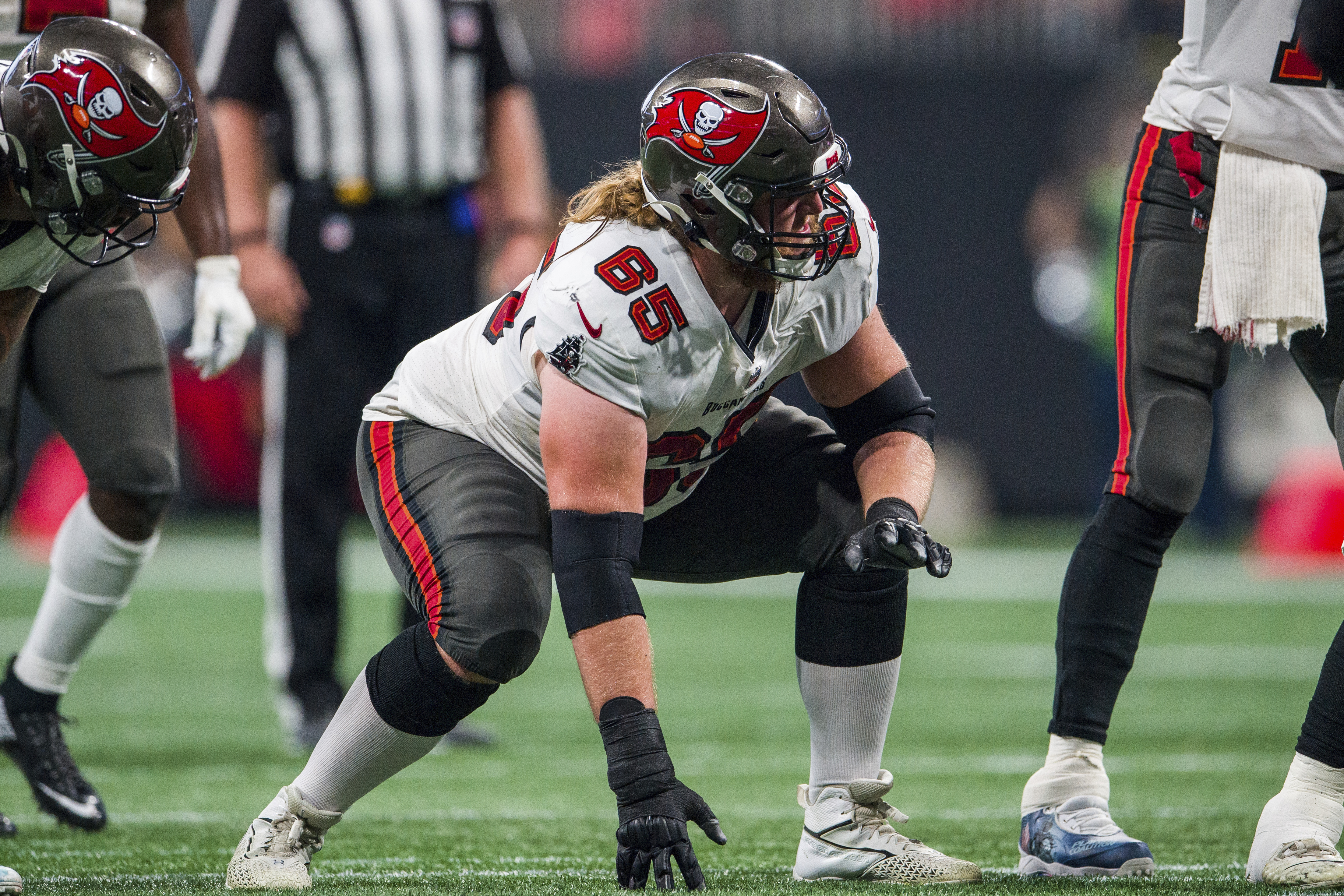 Rookie Alex Cappa is benefiting from injuries on the offensive line and  trying to push for a starting job