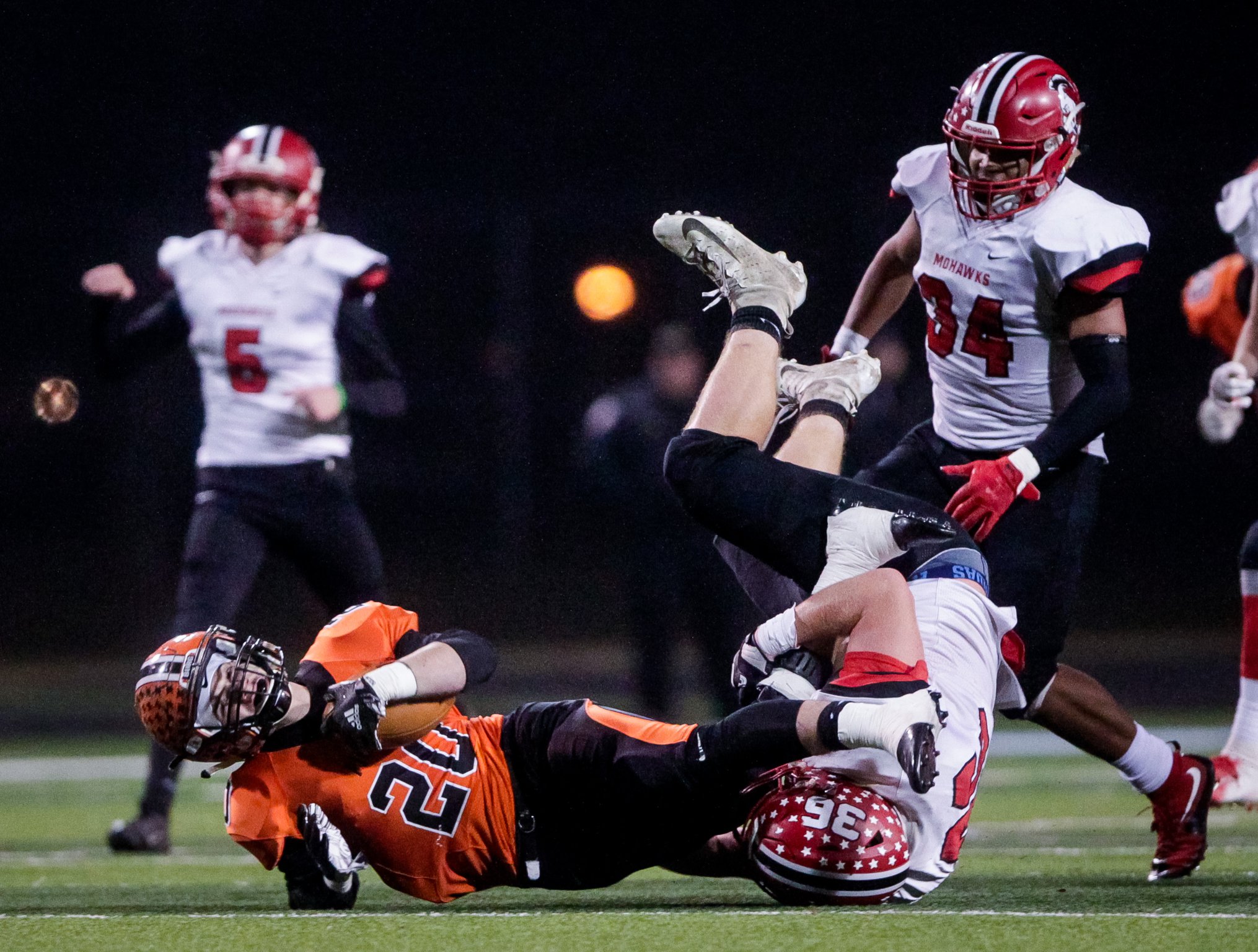 High School Football Wheelersburg Holds Off Madison In Regional
