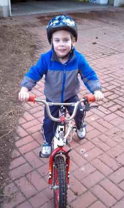 Logan Edens is pictured as a kid. Photo courtesy of Liz Edens