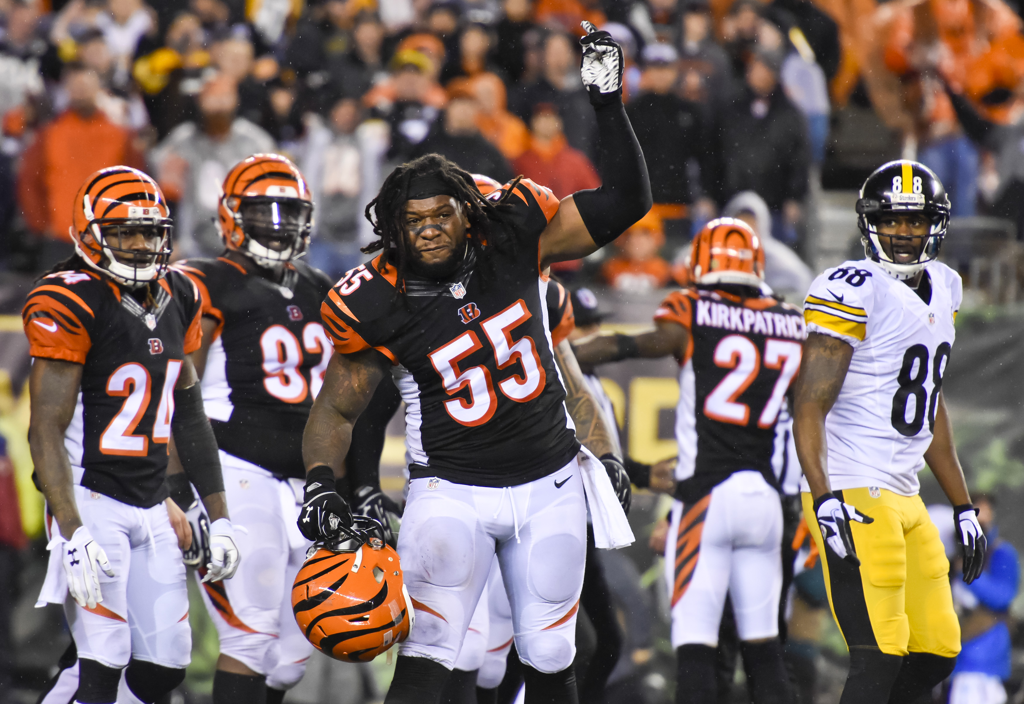 Here's why Bengals' LB Vontaze Burfict was suspended 5 games