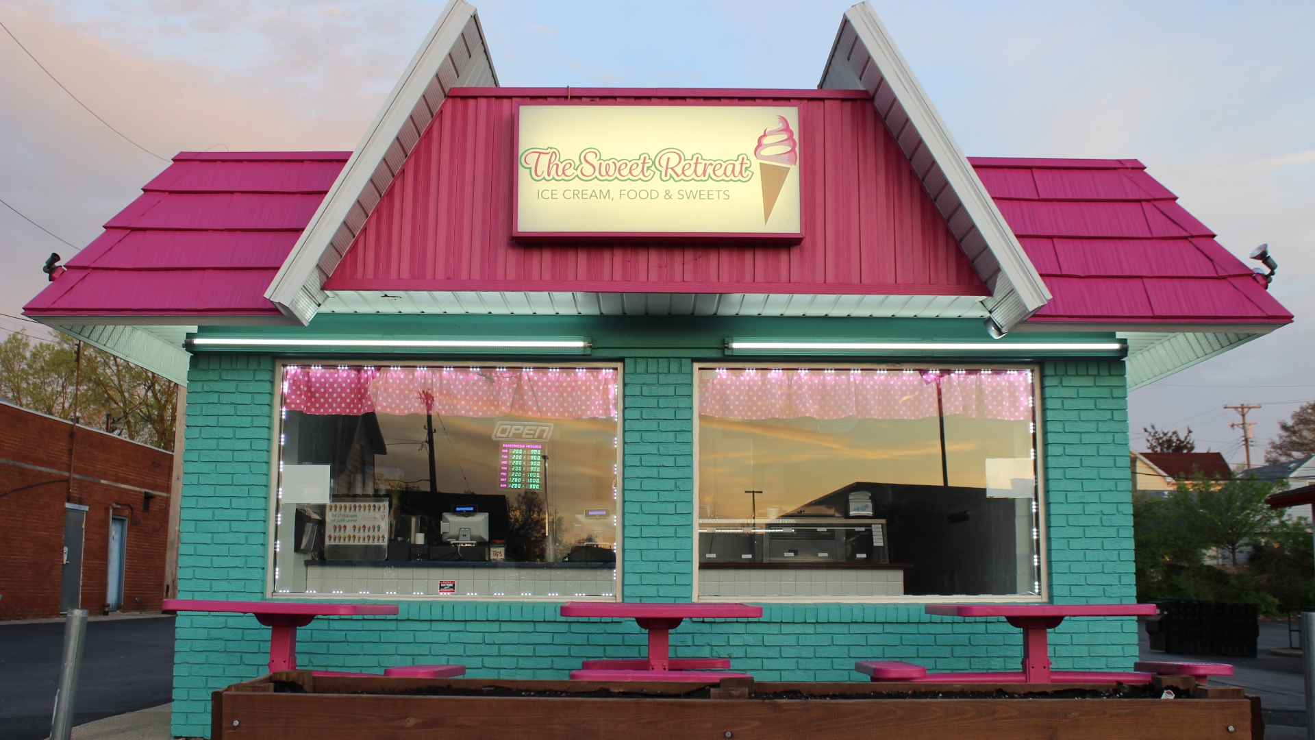 Sweet Retreat opened in 2018 in the former space of Dairy Queen on Smithville Road in the Belmont neighborhood of Dayton.