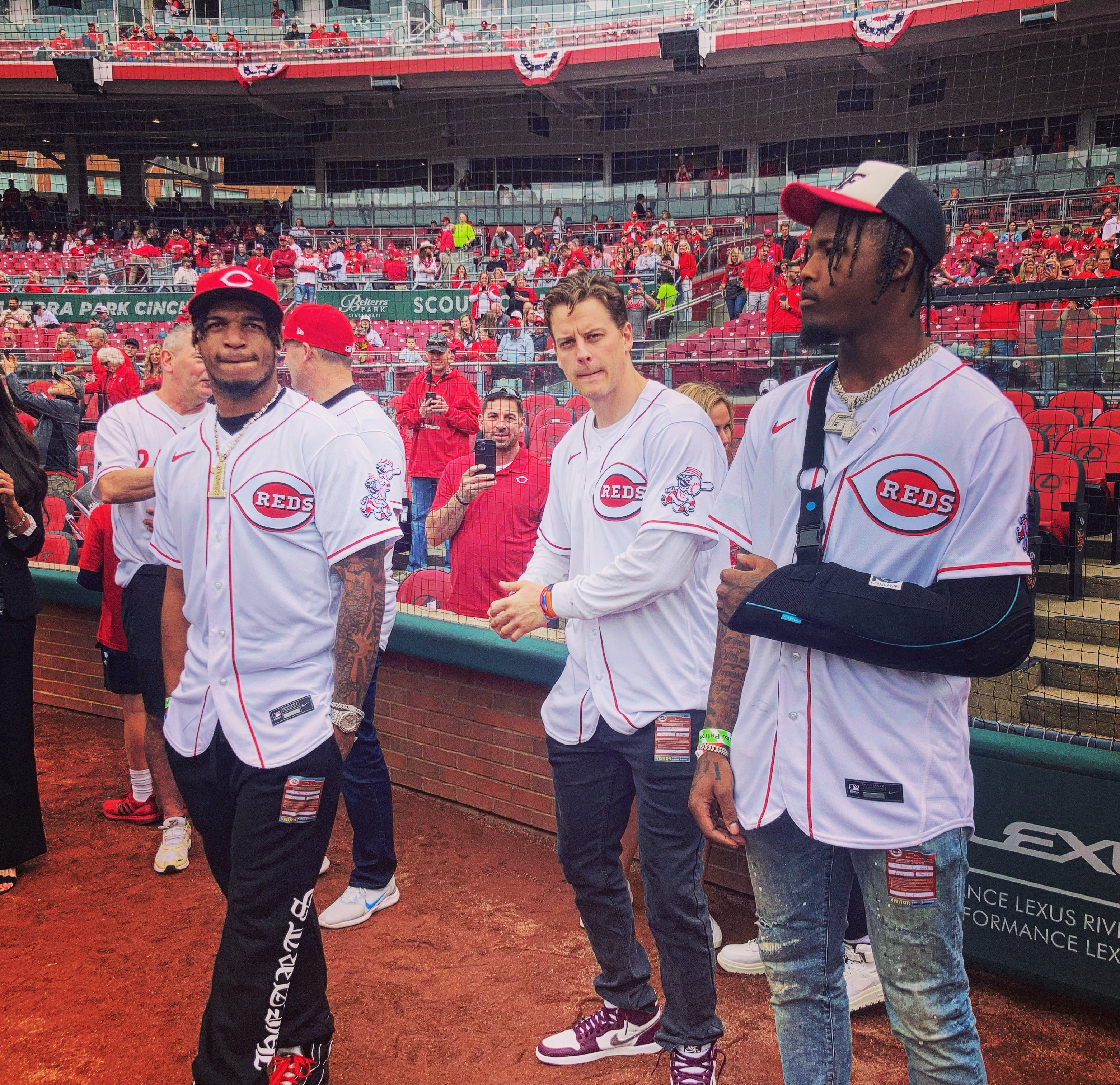 Scouting Joe Burrow's First Pitch At Reds Opening Day