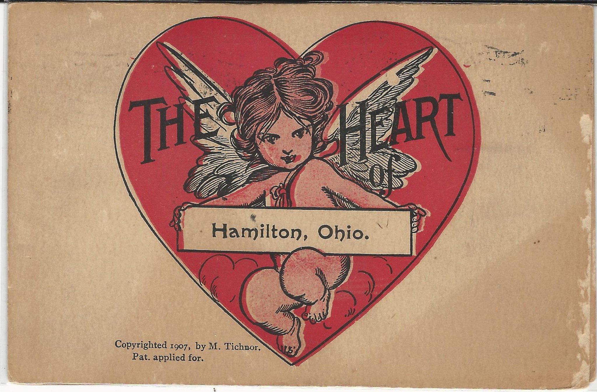 How did folks express their Valentine's love in the 1800s?