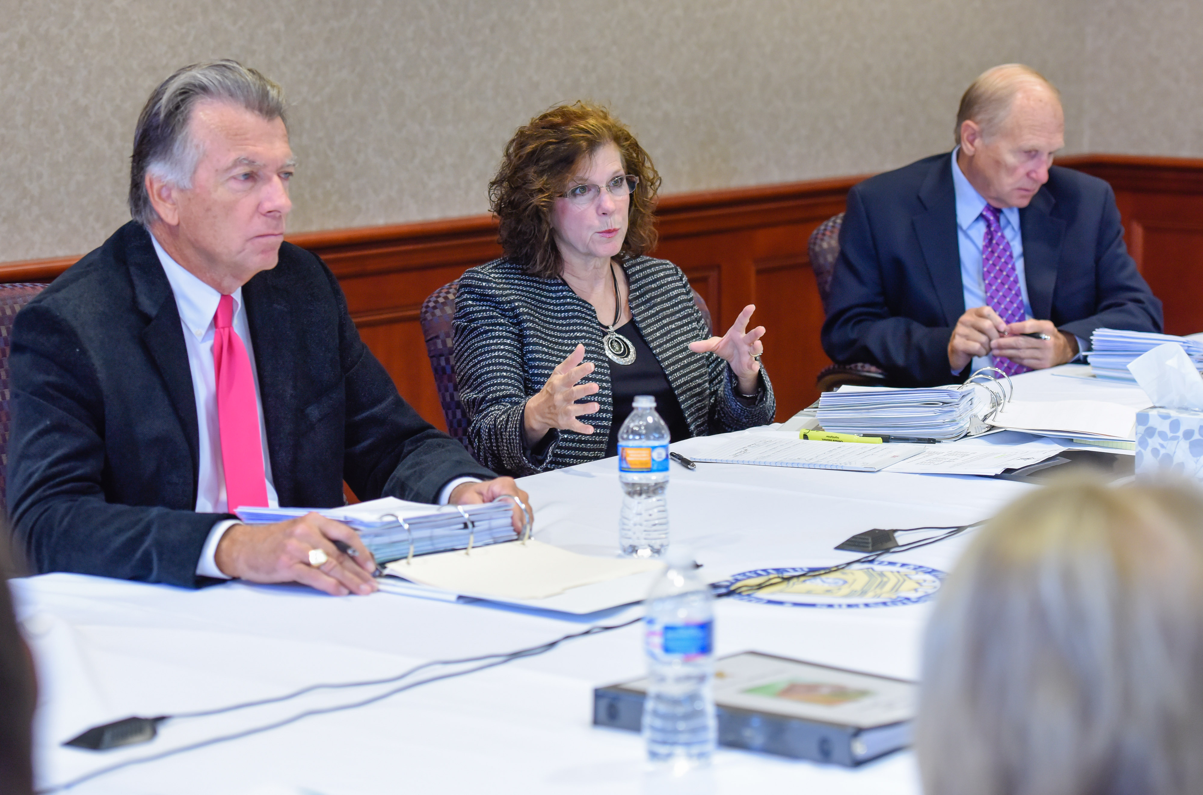Butler County Commissioners (from left) T.C. Rogers, Cindy Carpenter and Don Dixon.