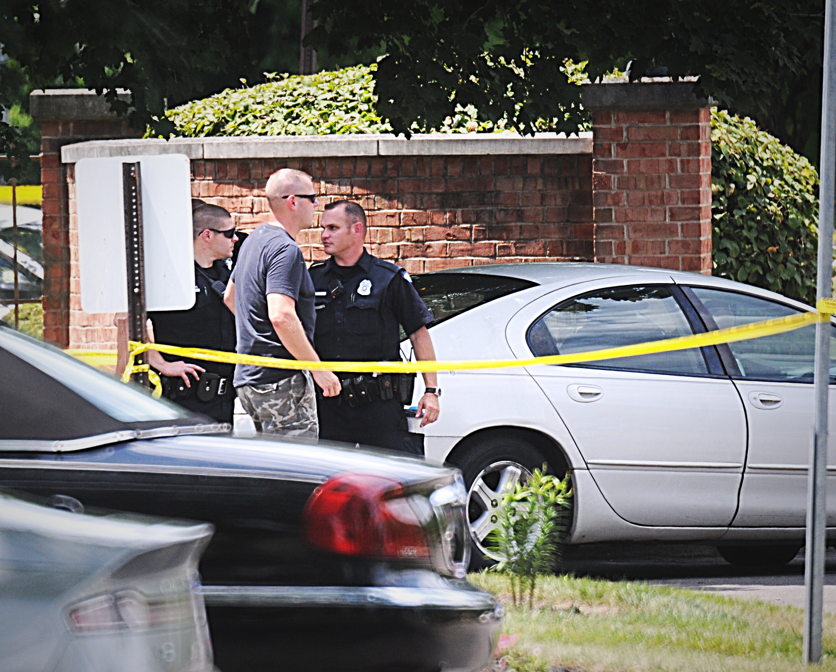 Police were conducting a gun violence reduction blitz and were monitoring a man suspected in other violent crimes at the time of the officer-involved shooting, Dayton Police Chief Richard Biehl said. Staff photo by Marshall Gorby